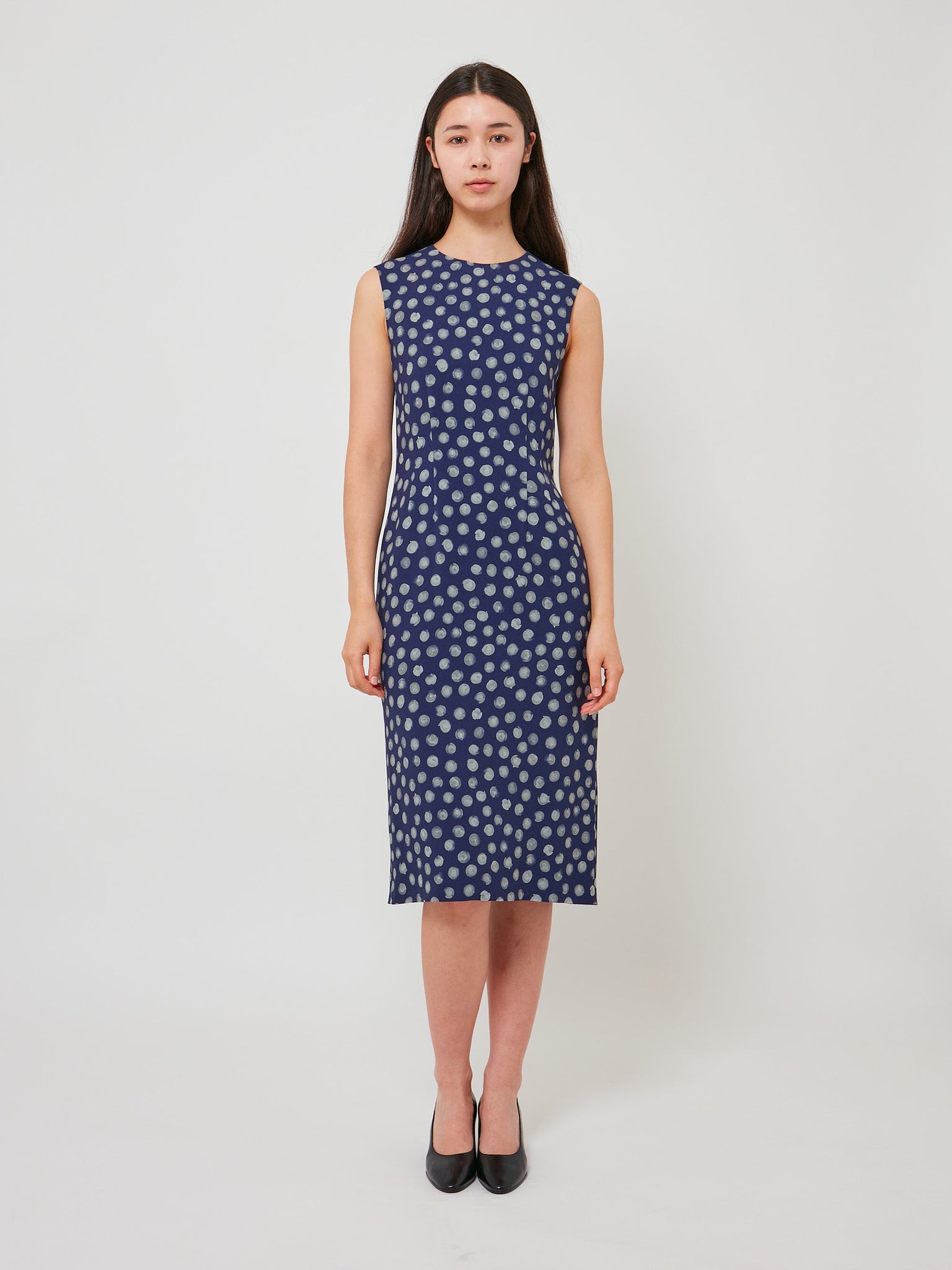 Delavina Dress Navy