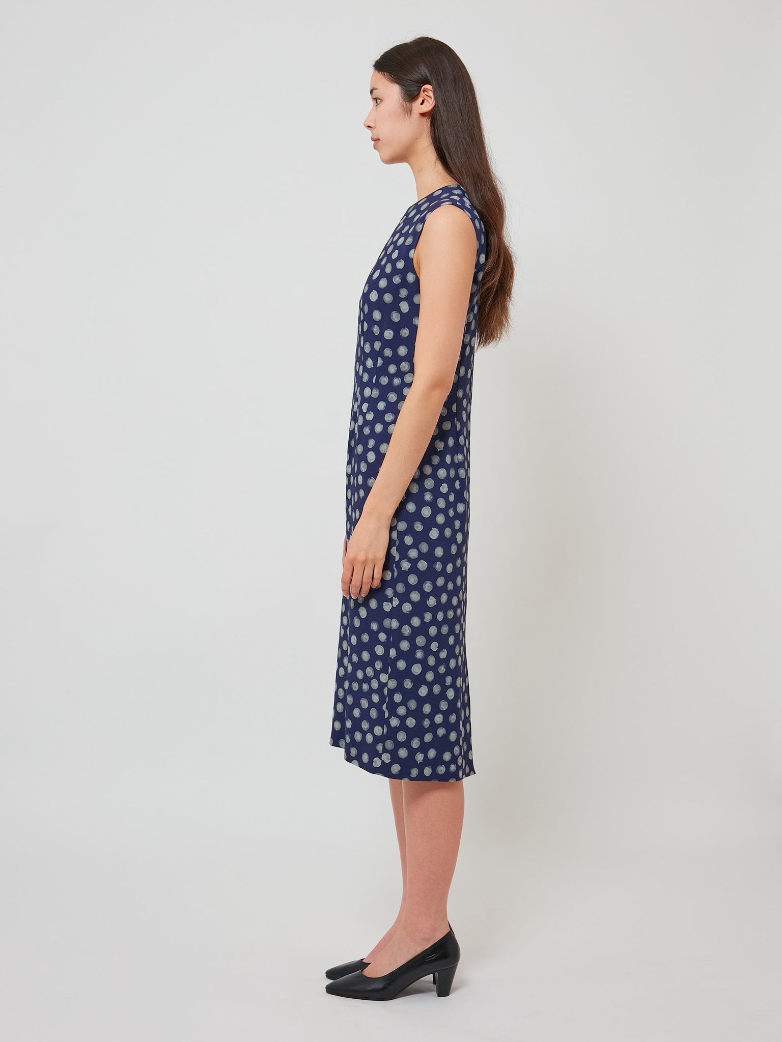 Delavina Dress Navy