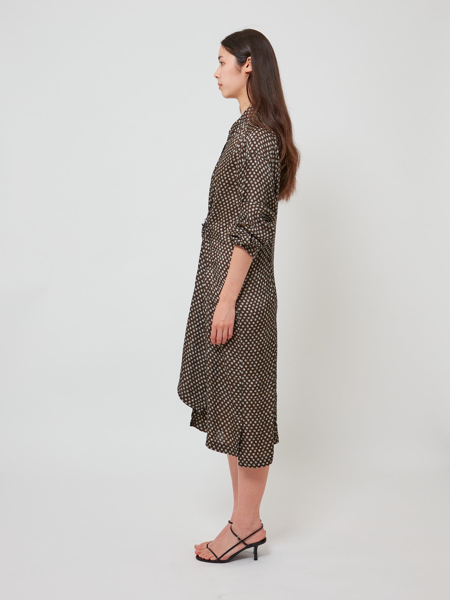 Delicks Dress Dark Brown