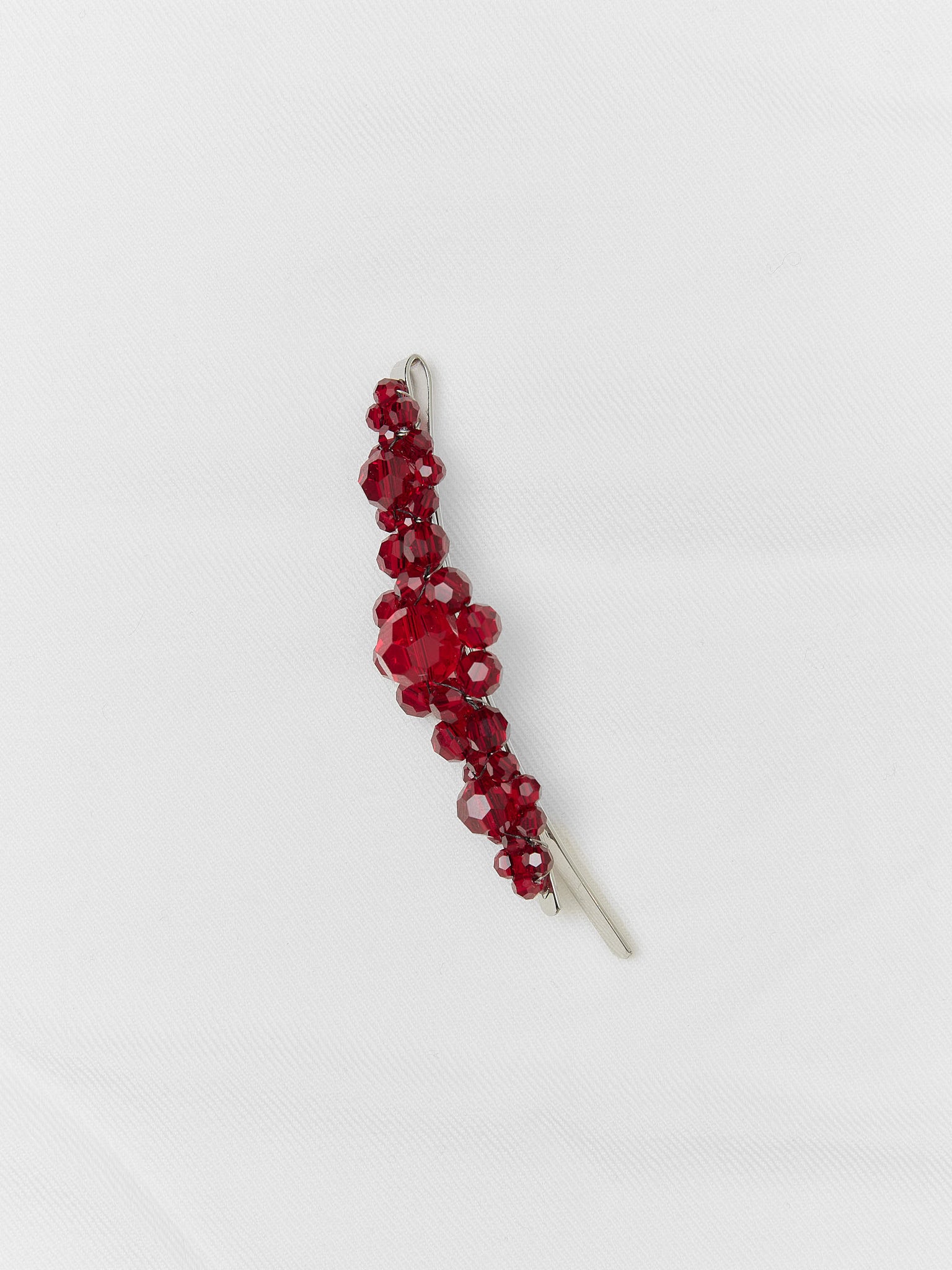 Blood Red Crystal Large Flower
