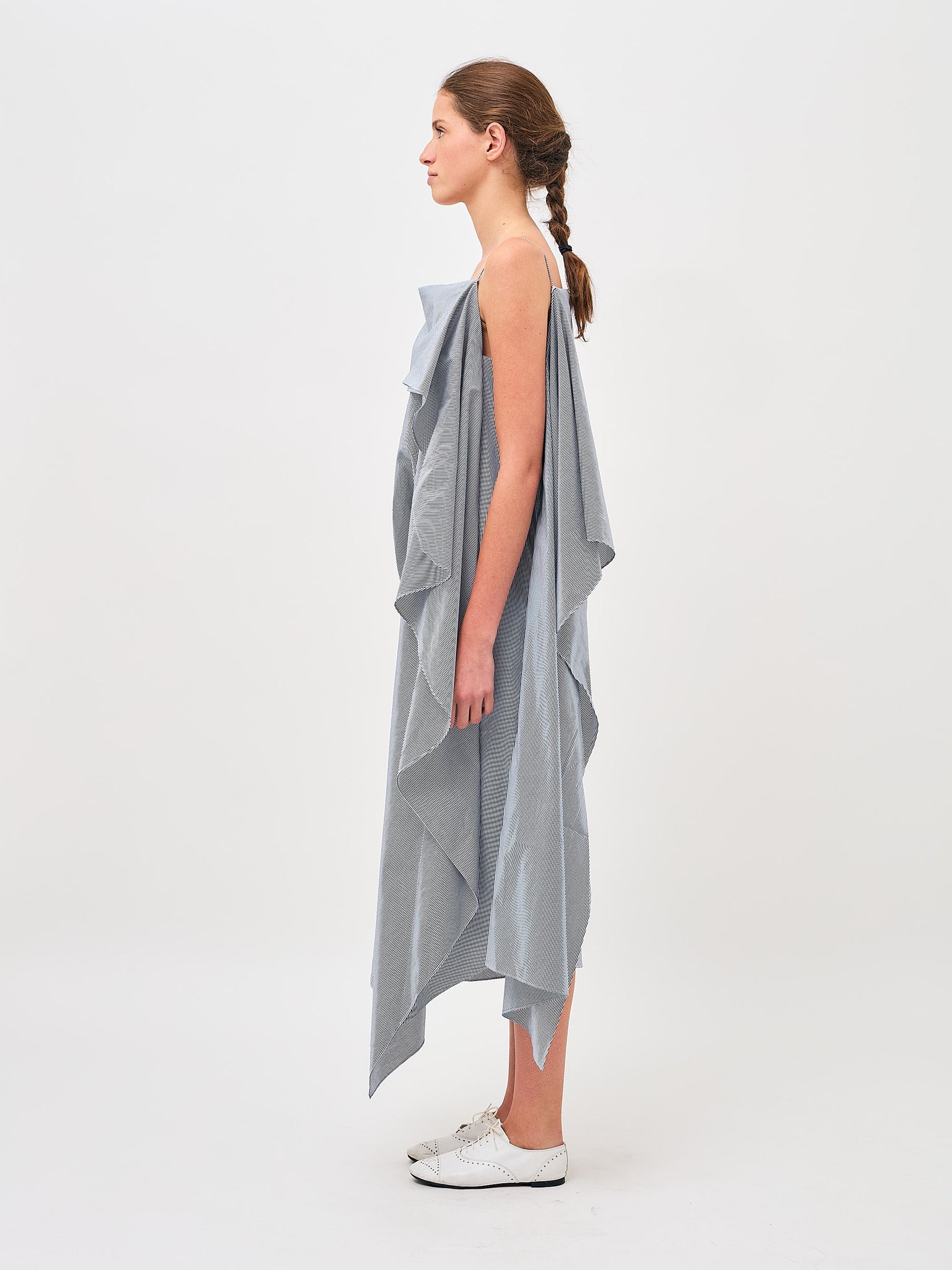 Origami Drape Dress