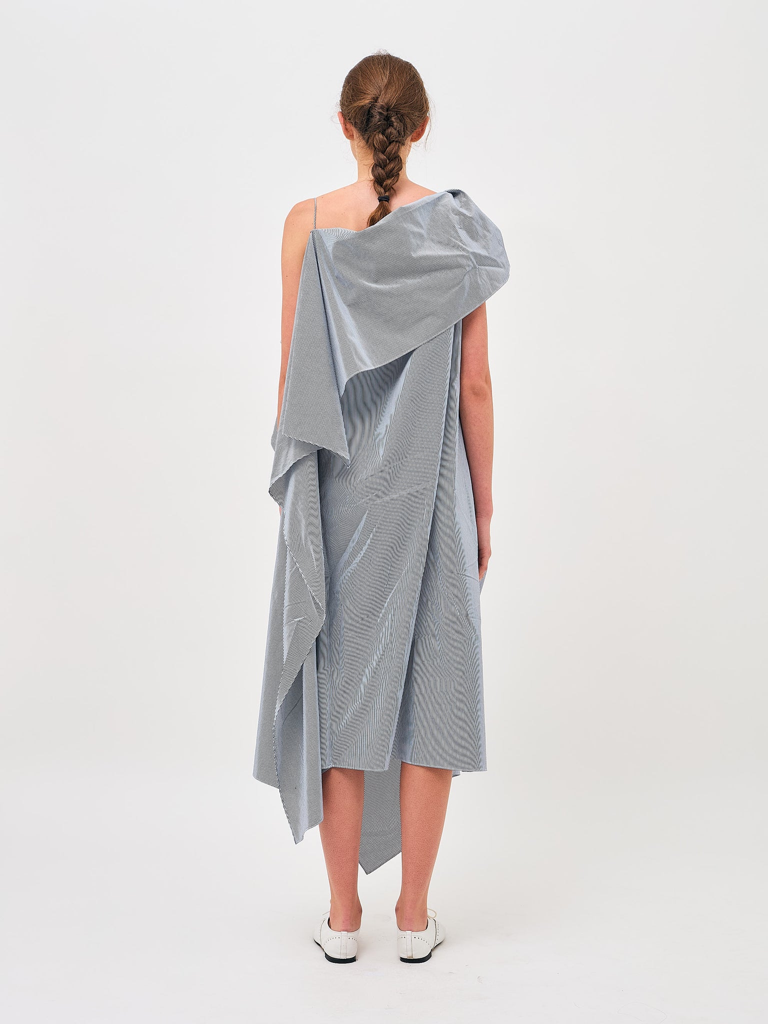 Origami Drape Dress