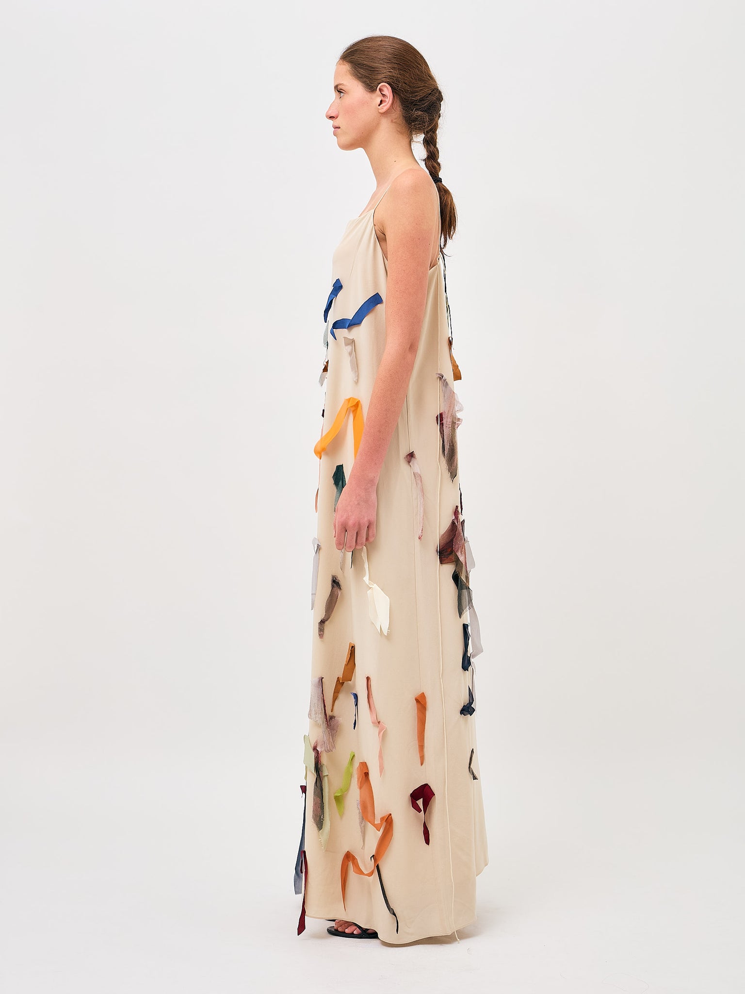 Hand Sewn Silk 'Painted' Dress