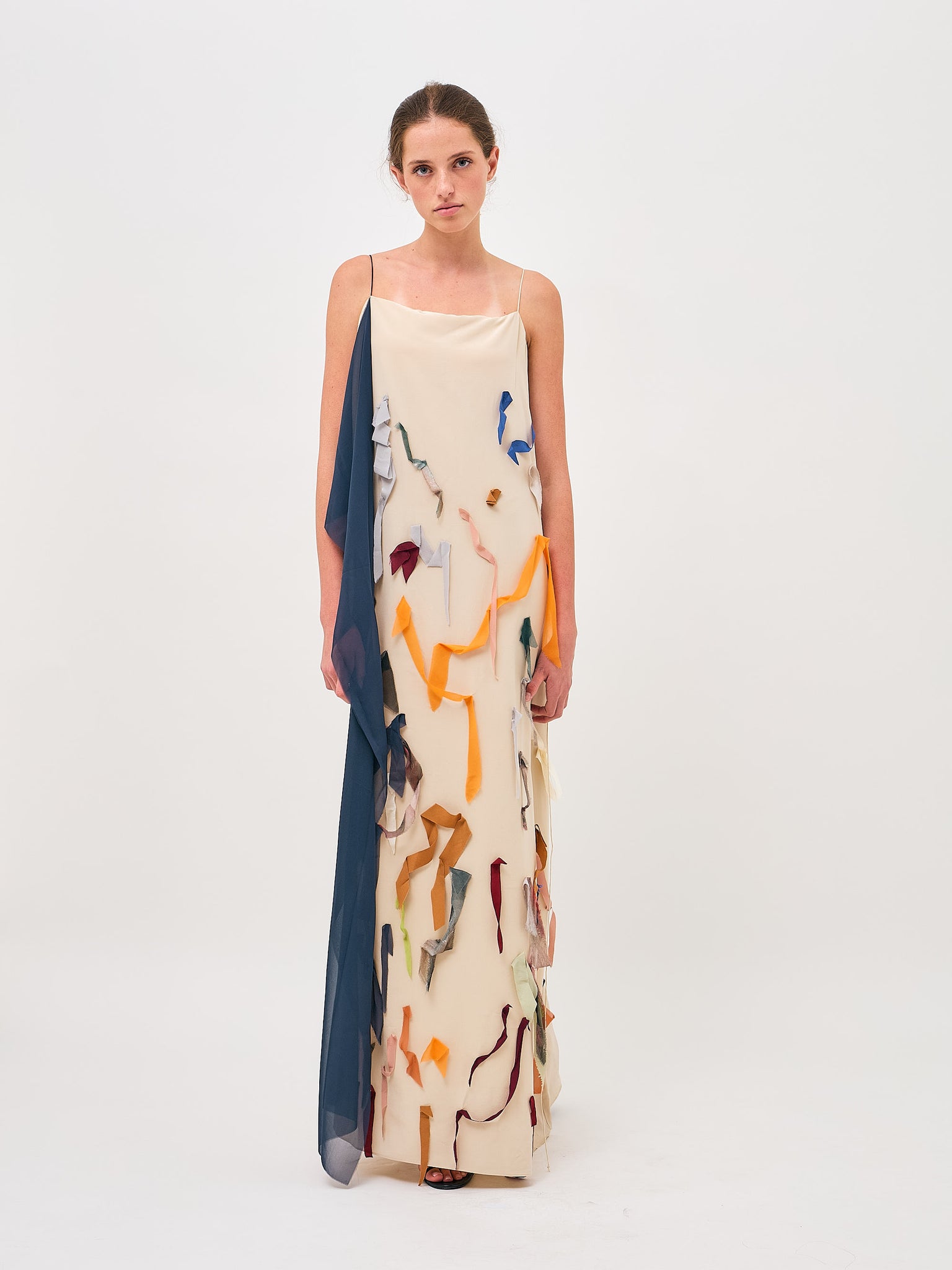 Hand Sewn Silk 'Painted' Dress