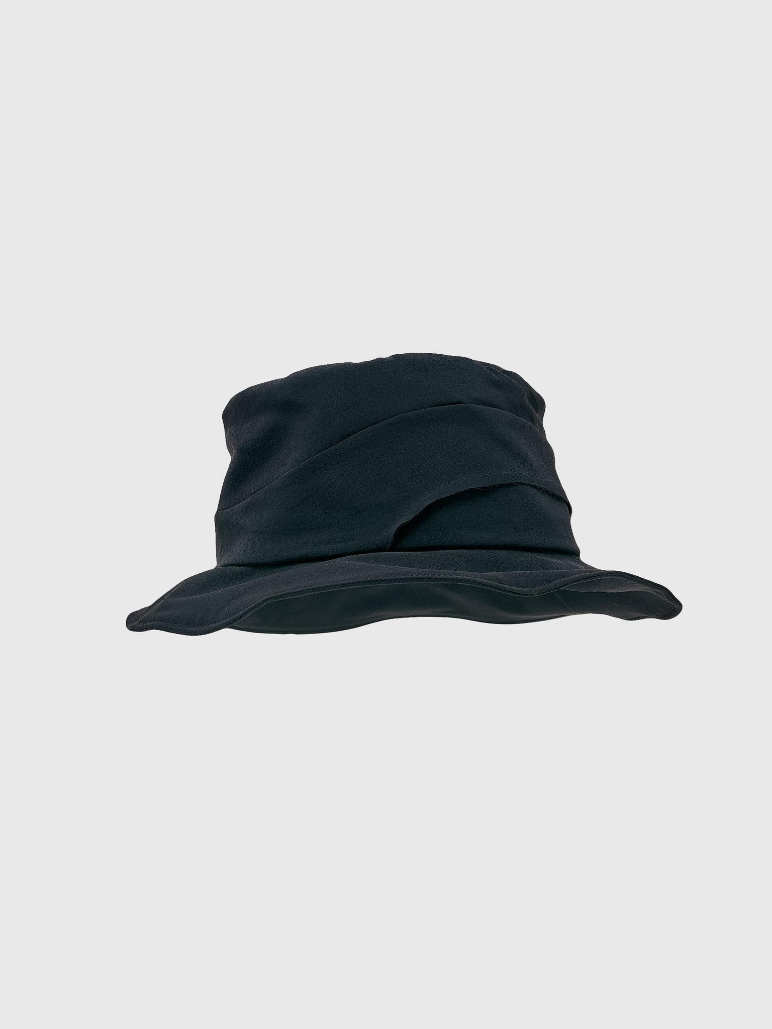 Panel Hat Black