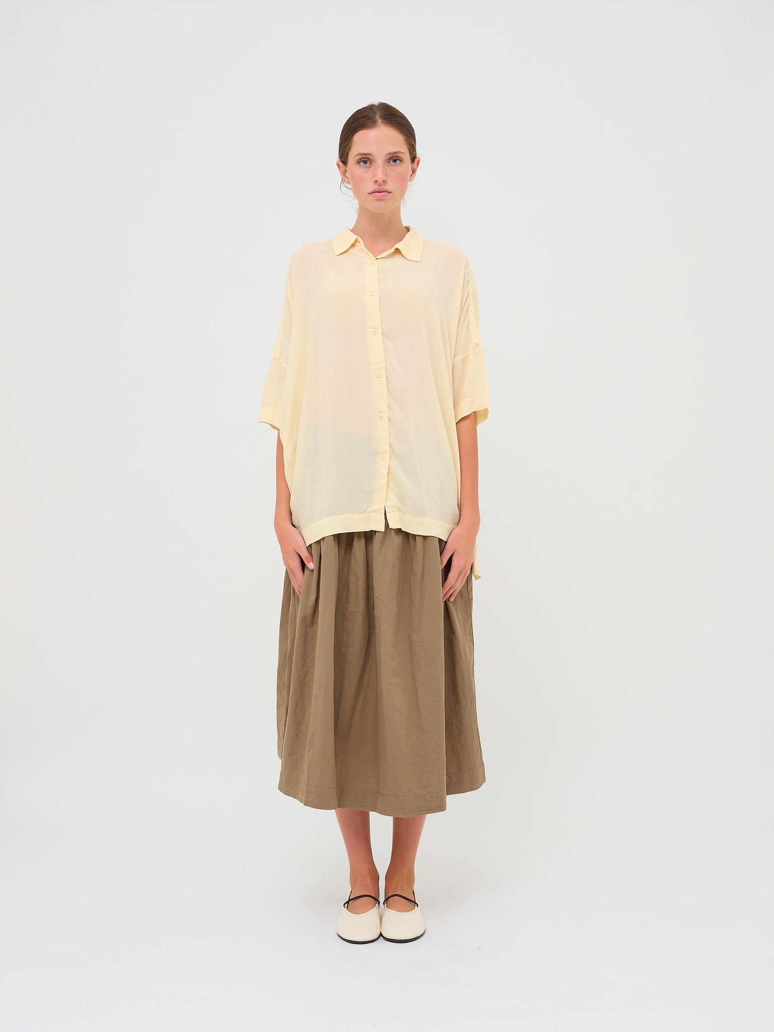 Square Shirt Cosie Cream