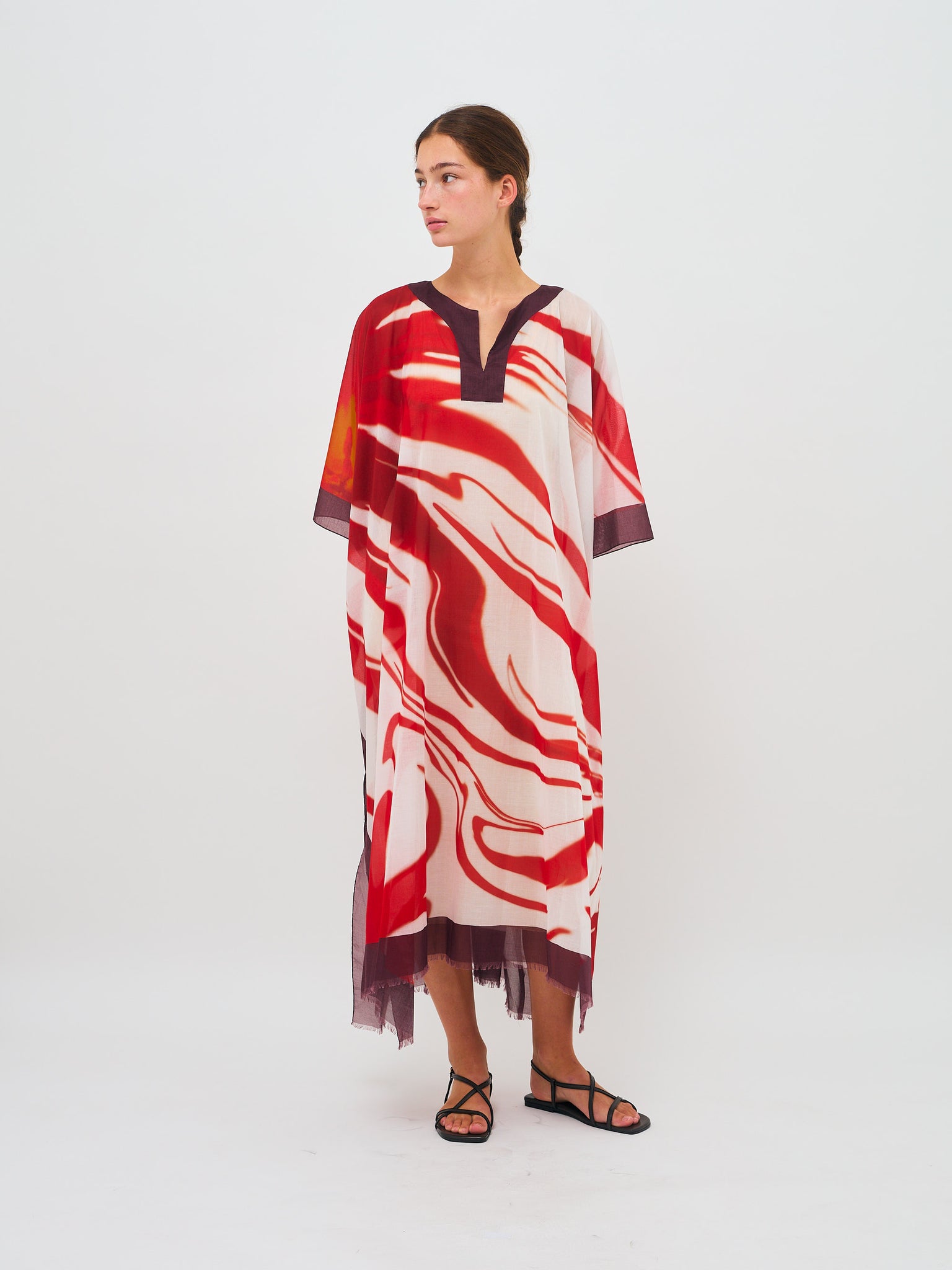 Cartland Kaftan Red