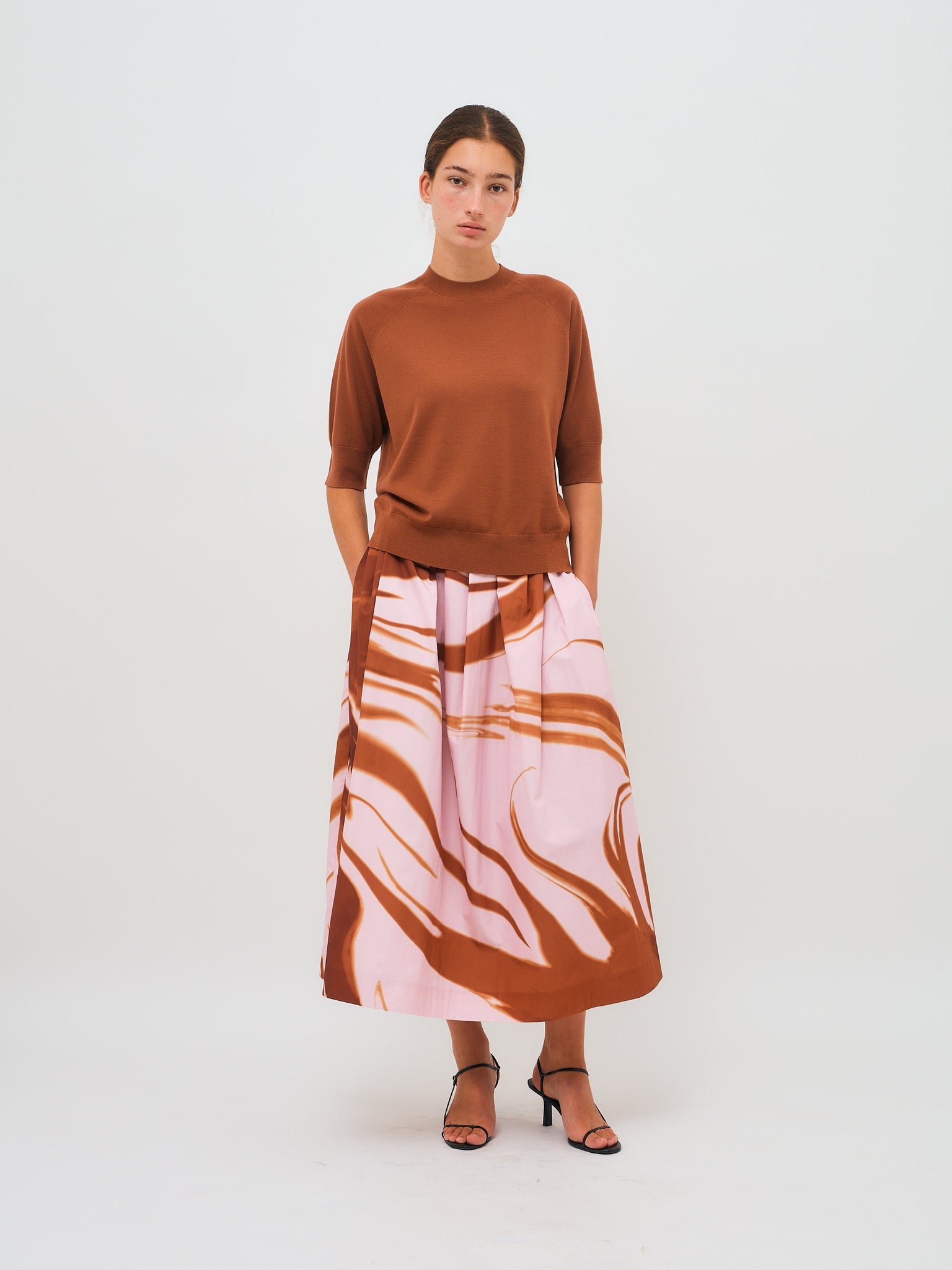 Soni Skirt Brown