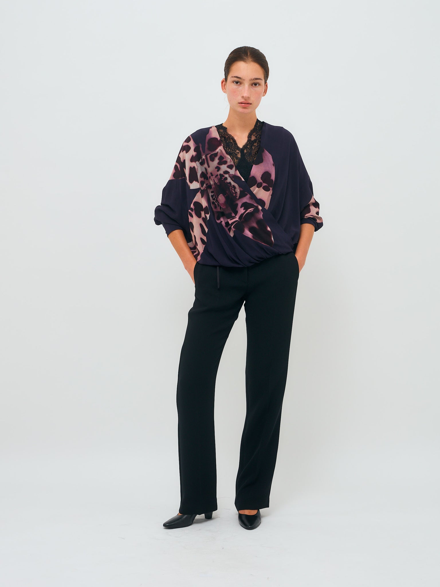 Camiel Shirt Orchid Navy