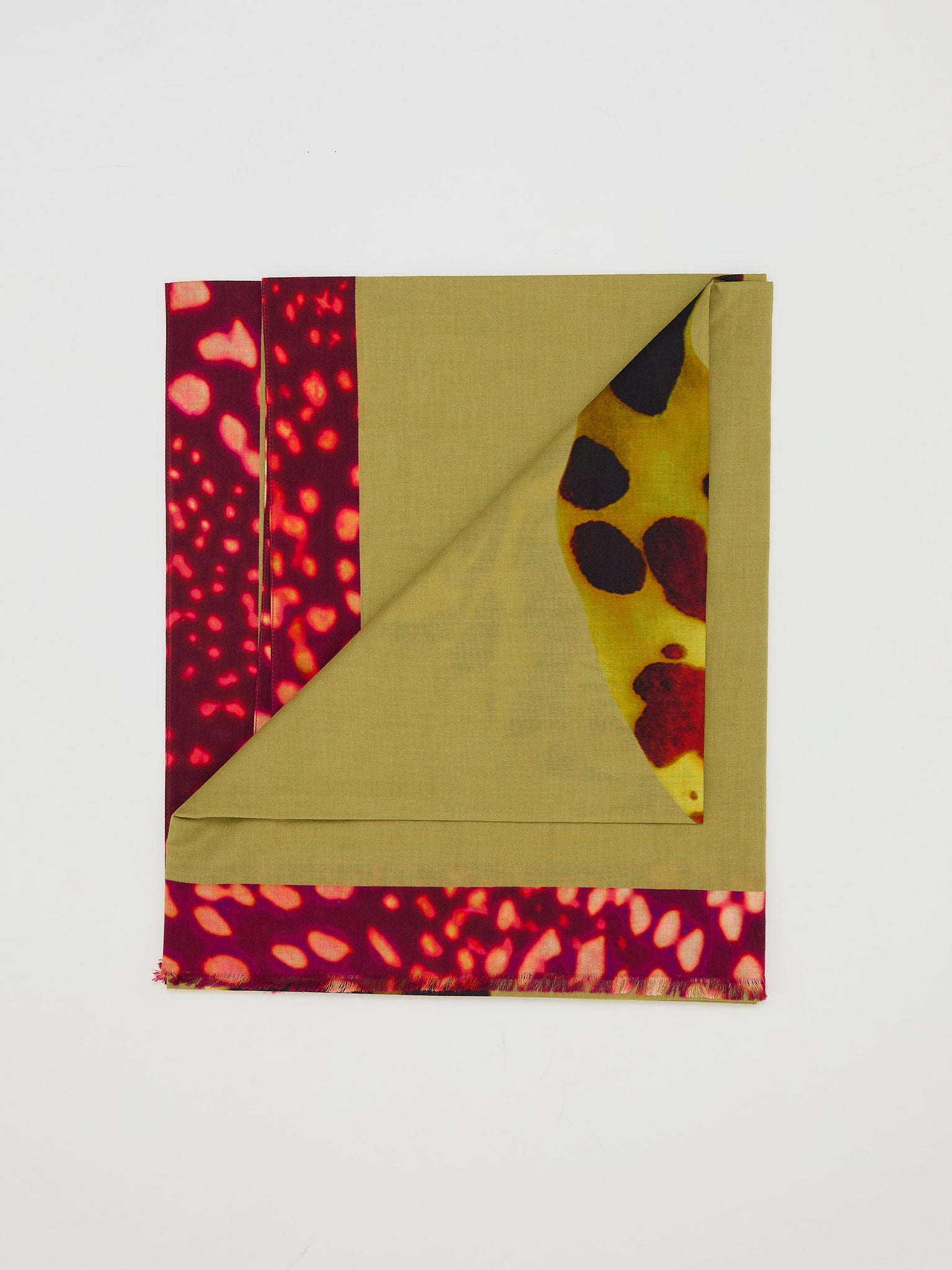 Faaria Orchid Scarf Mustard