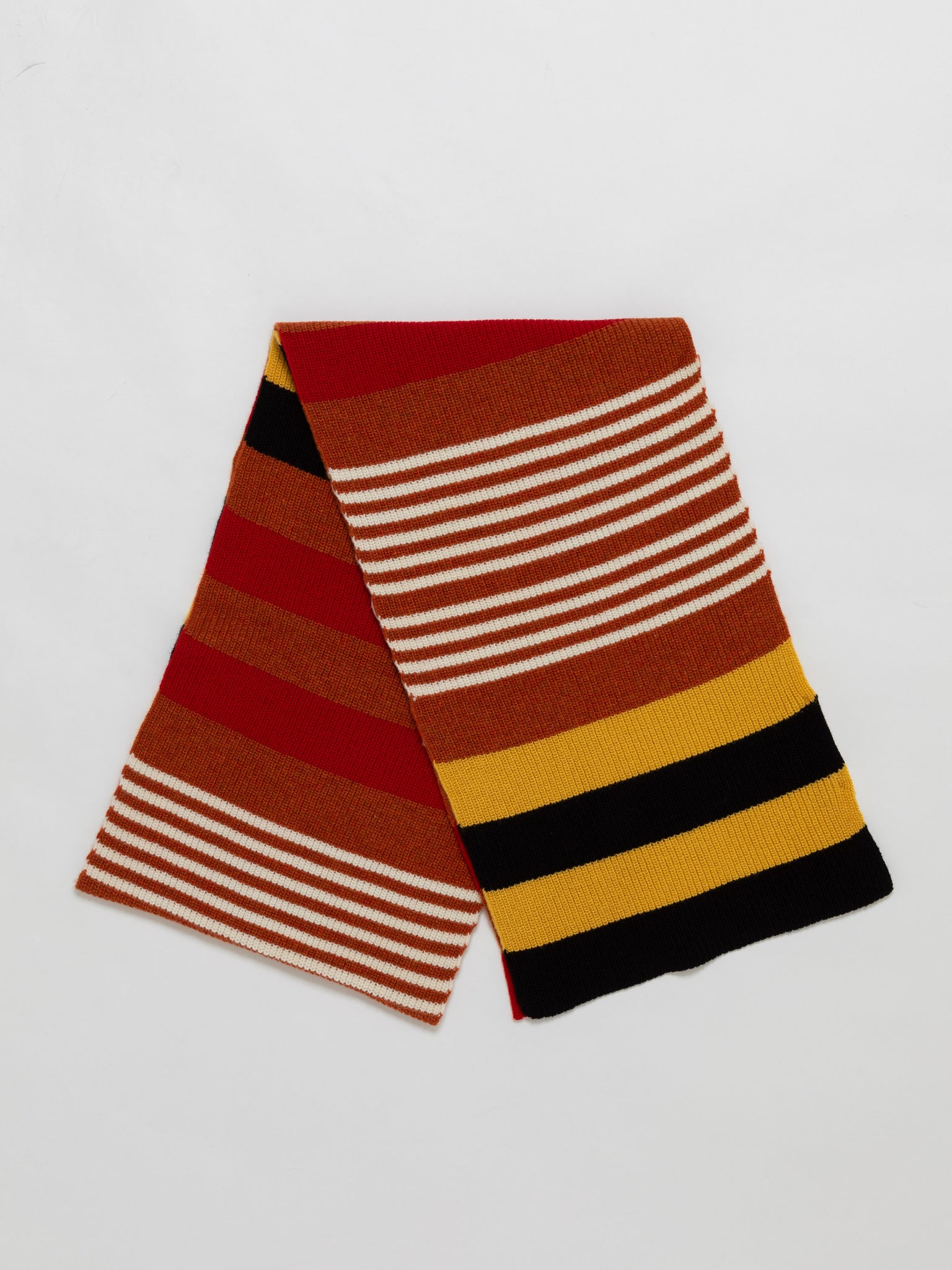 Knitted Scarf Stripe Multi