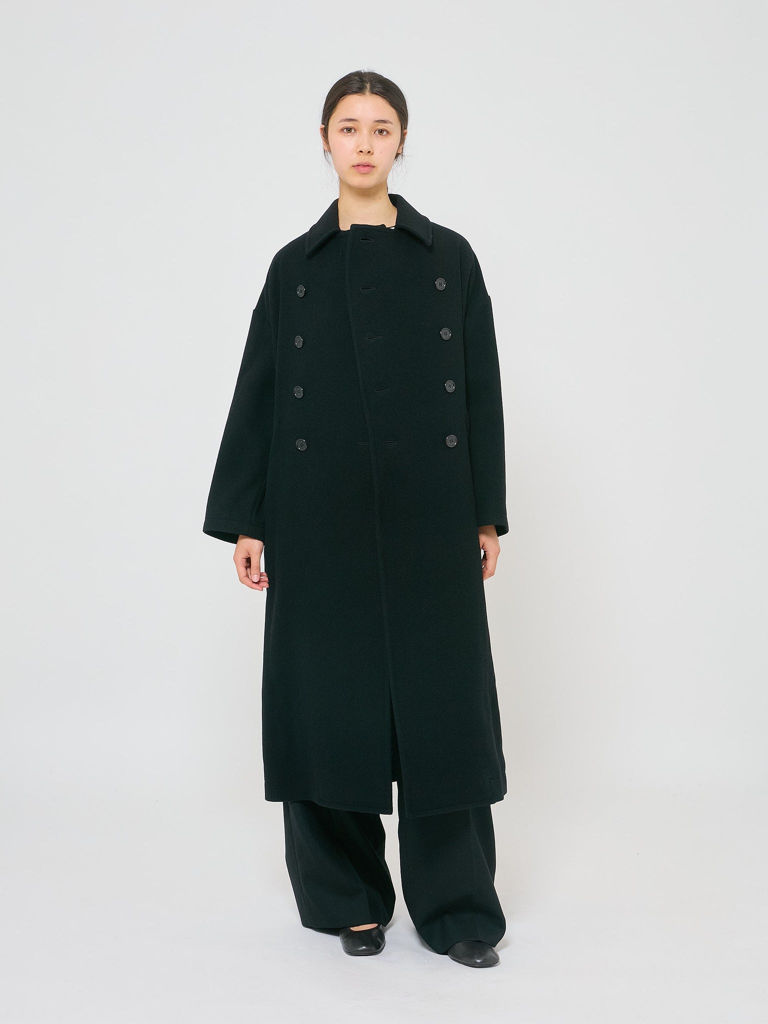 Wool Coat Black