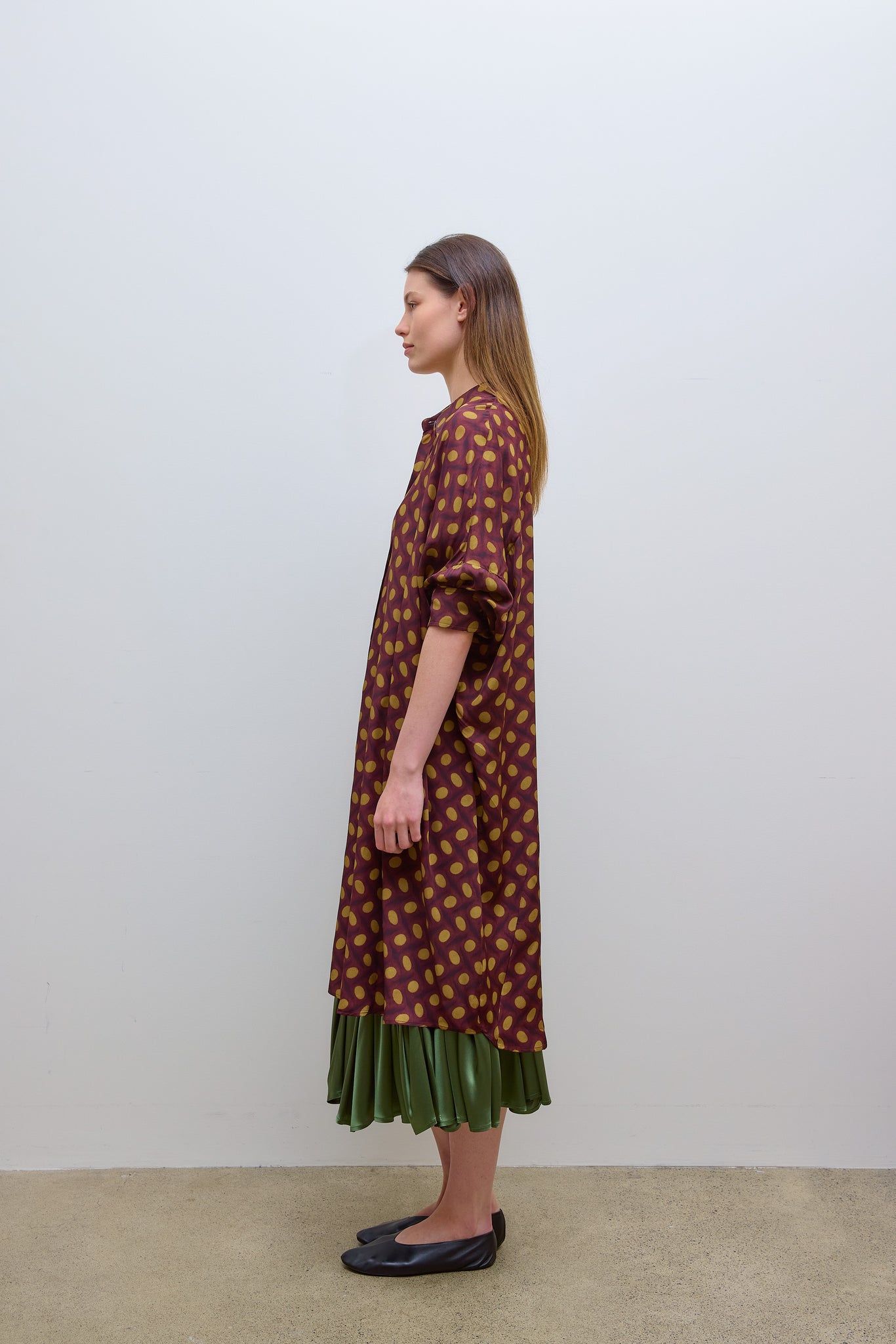 Dasia Dress Burgundy