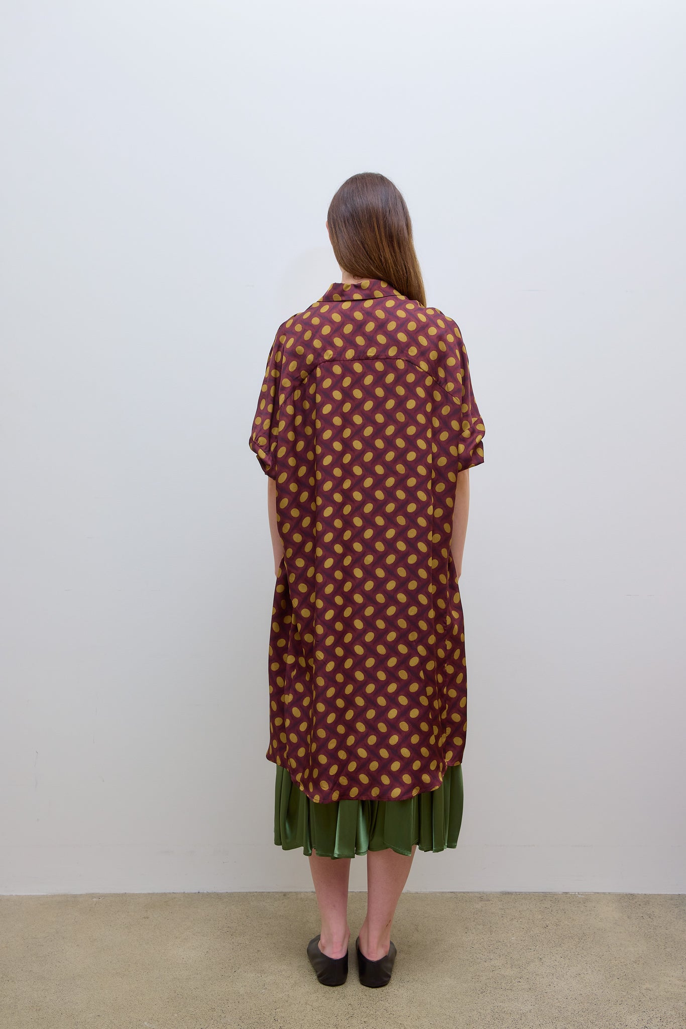 Dasia Dress Burgundy