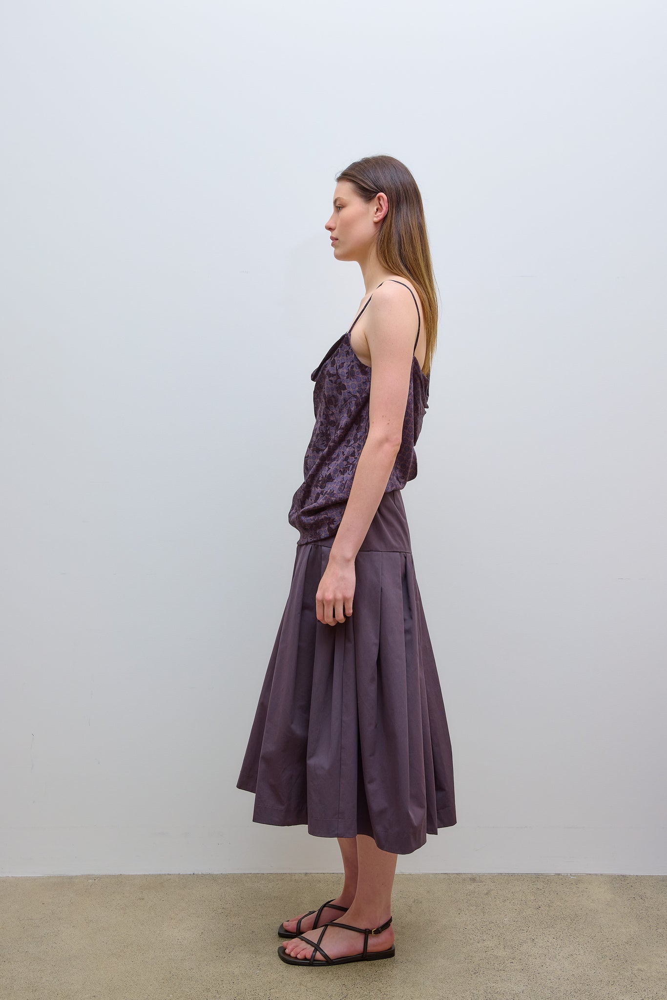 Sanni Skirt Dark Brown