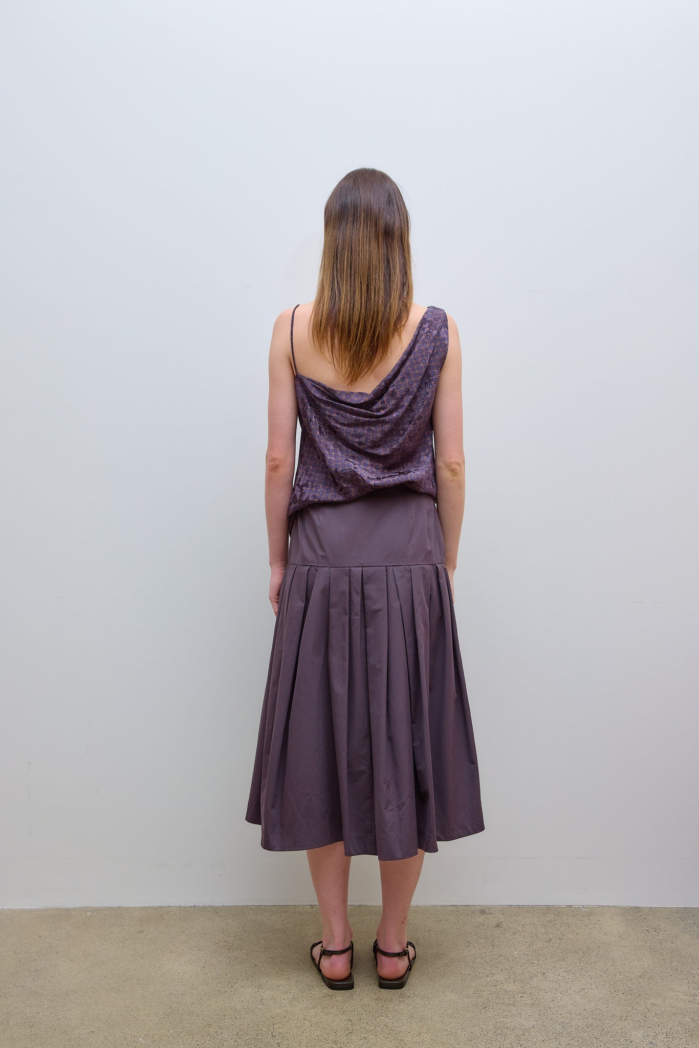 Sanni Skirt Dark Brown