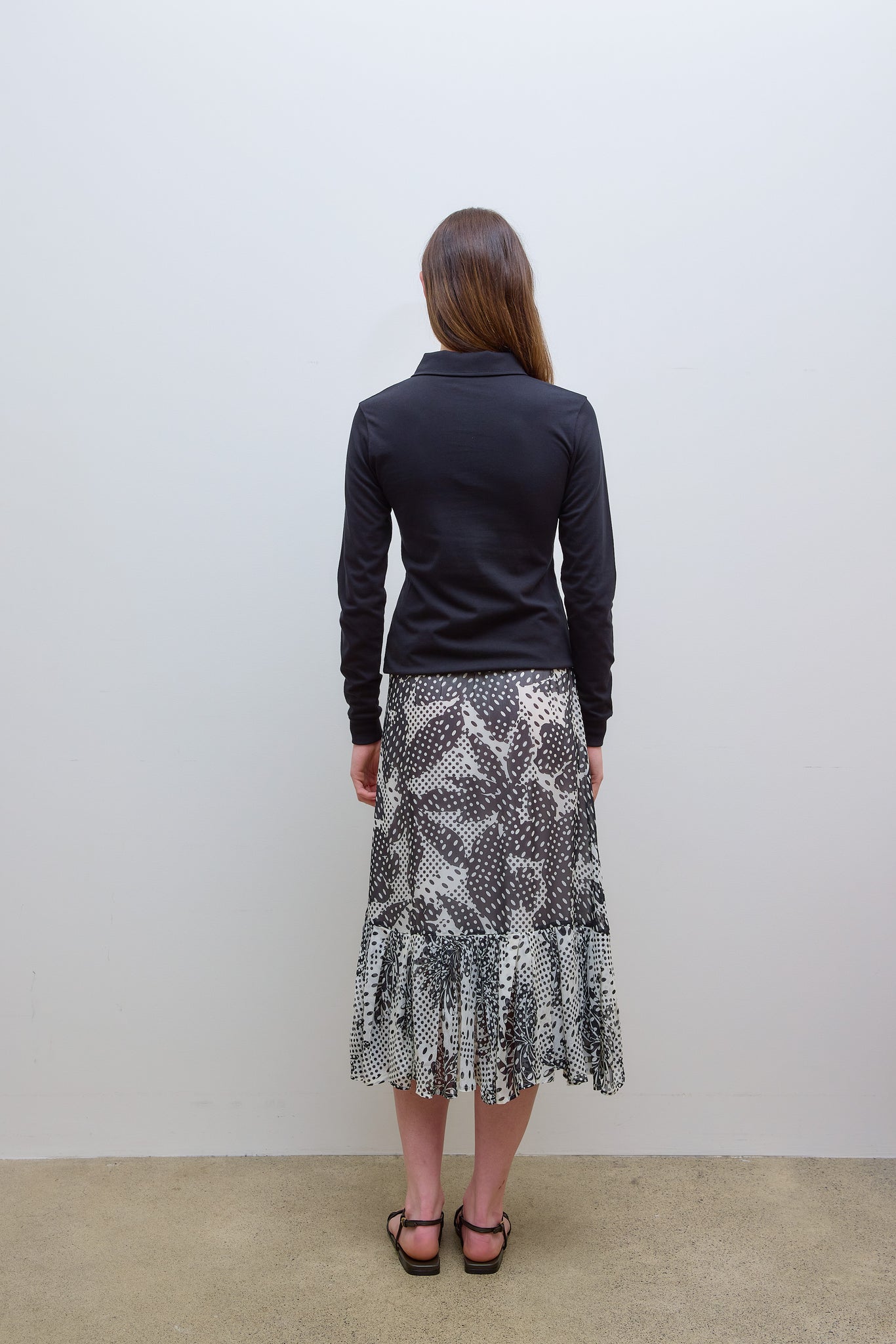 Spritty Skirt  Ecru