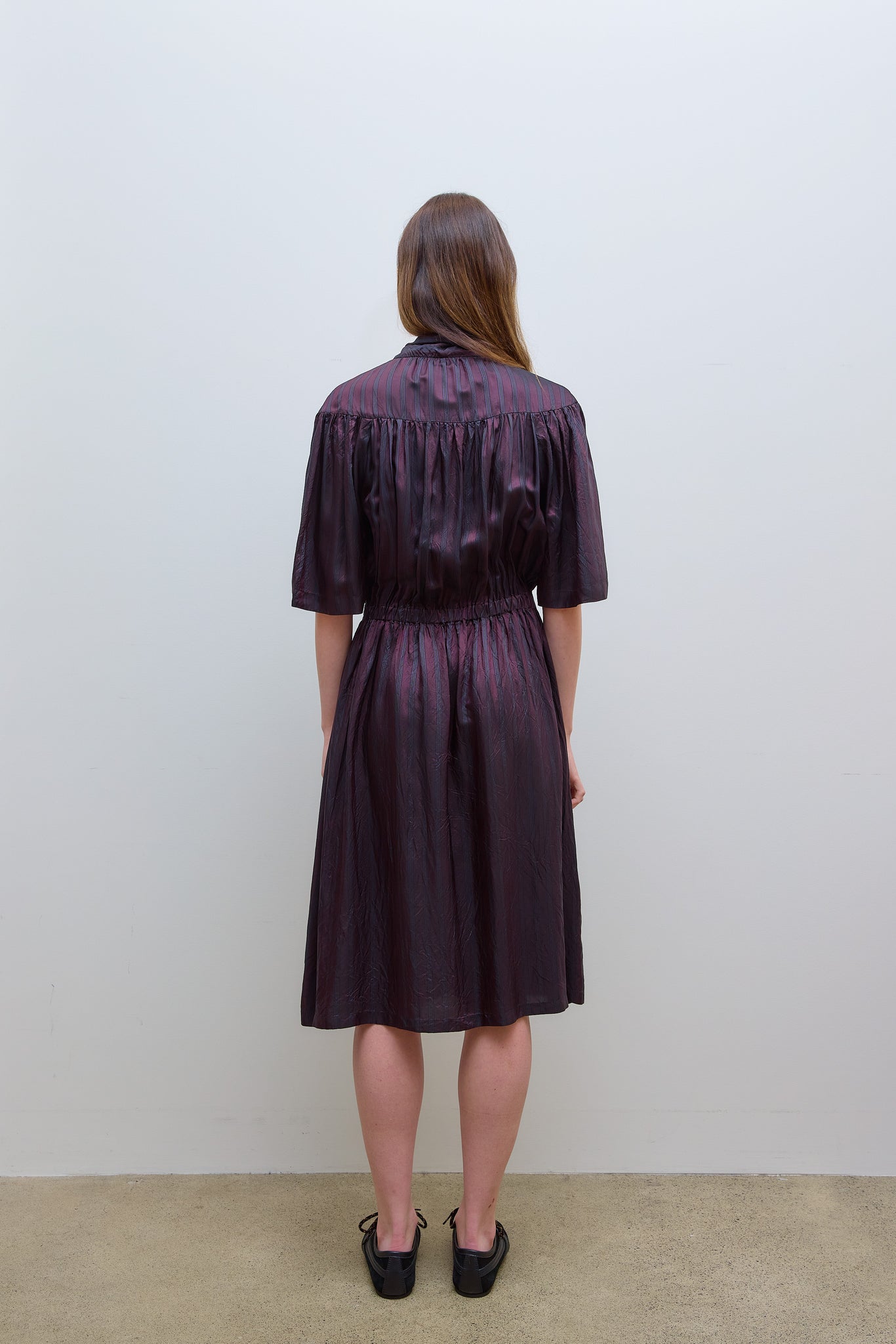 Daffino Dress Burgundy