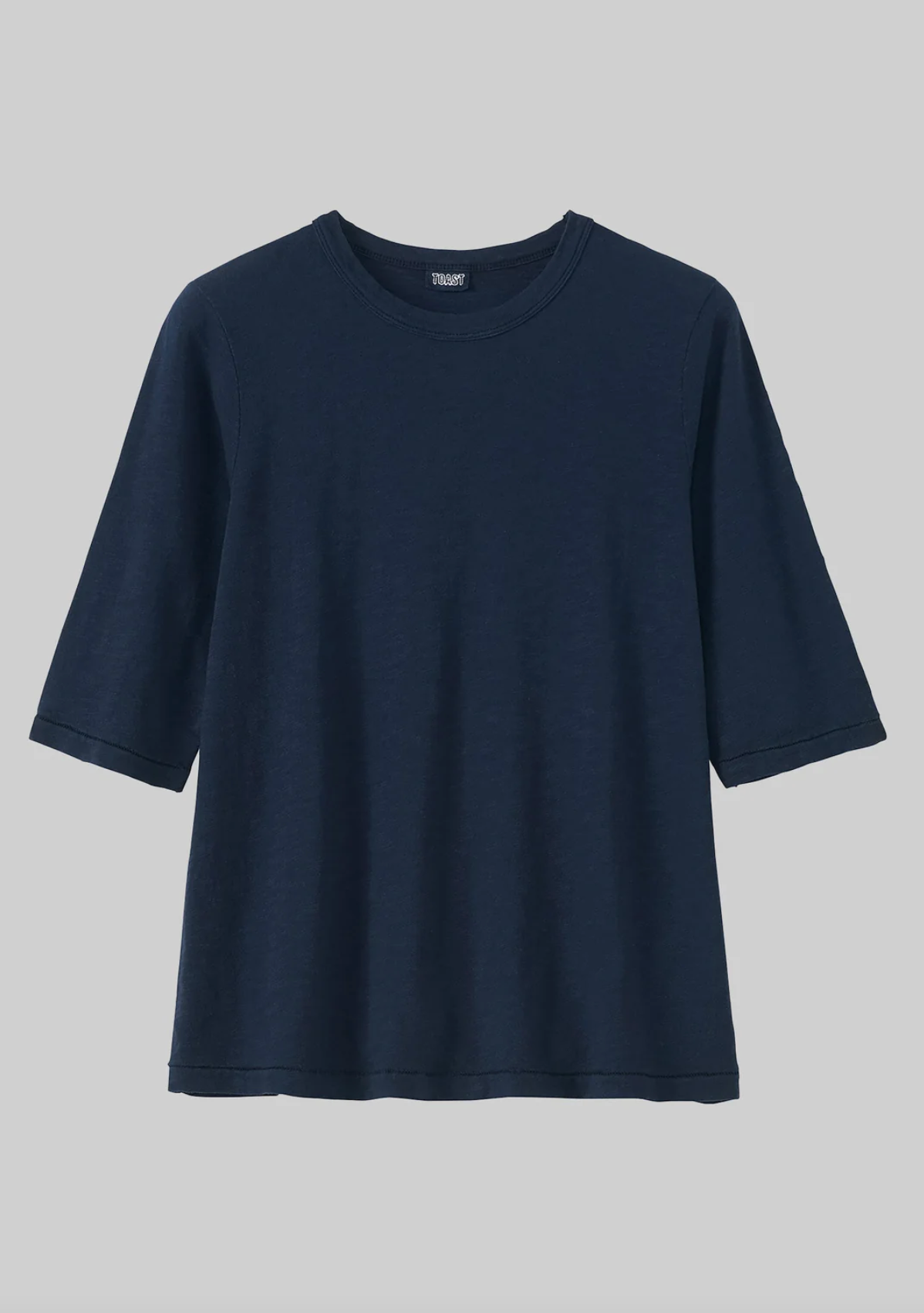Cleo Garment Dyed Cotton T-Shirt Indigo