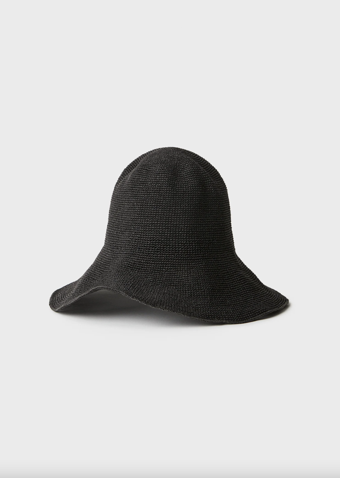 Paper Hat Straw Hat Black