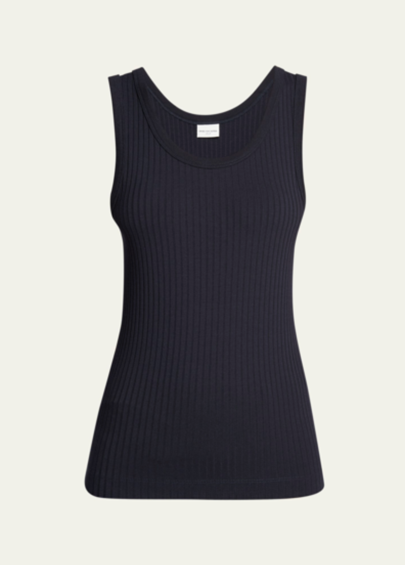 Home Singlet Top Navy