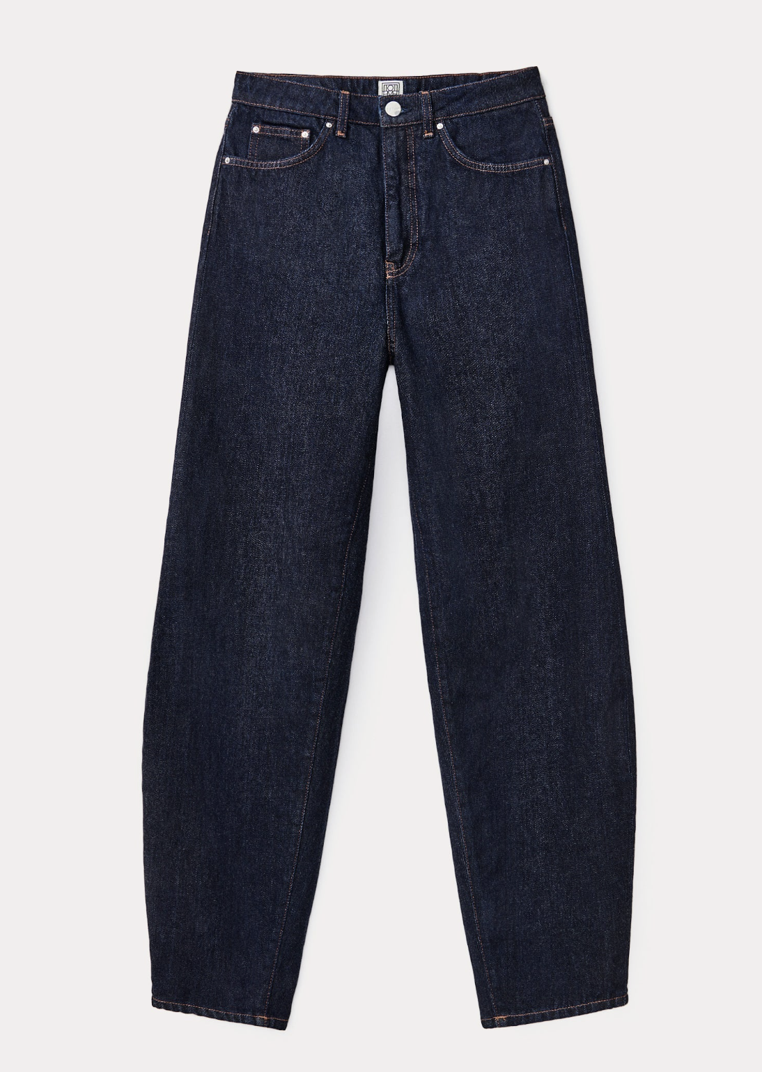 Barrel Leg Denim Raw Blue