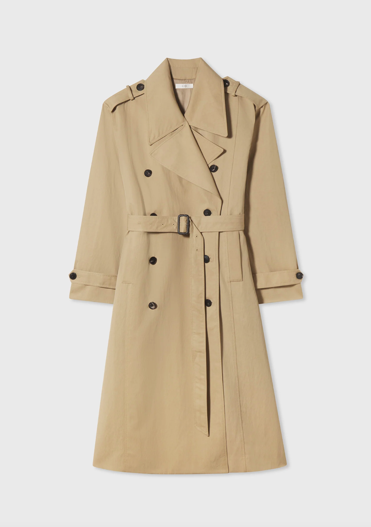 Oversized Trench Coat Camel