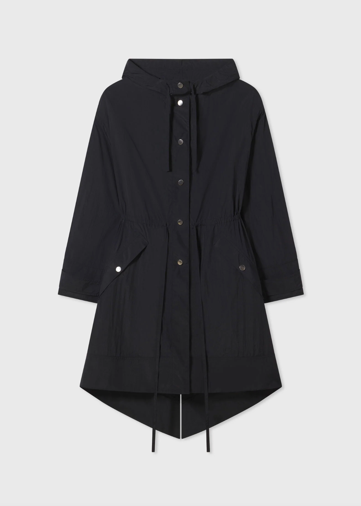 Nylon Parka Black