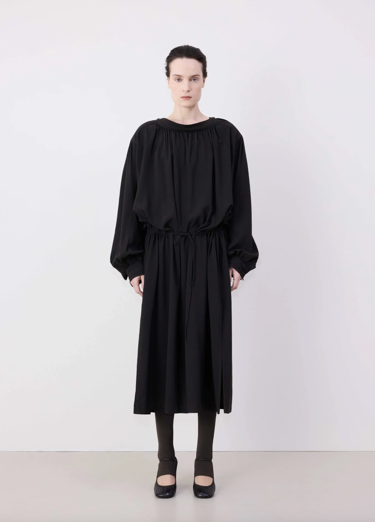 Housse Dress With Drawstring Espresso