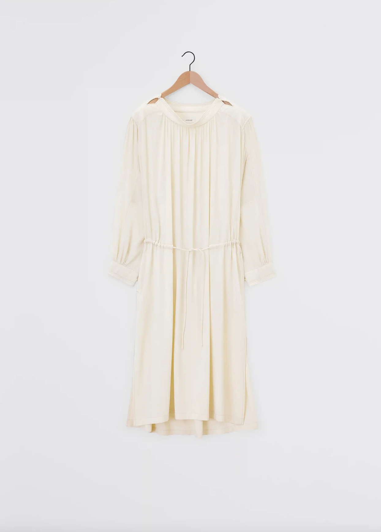 Housse Dress With Drawstring Cream