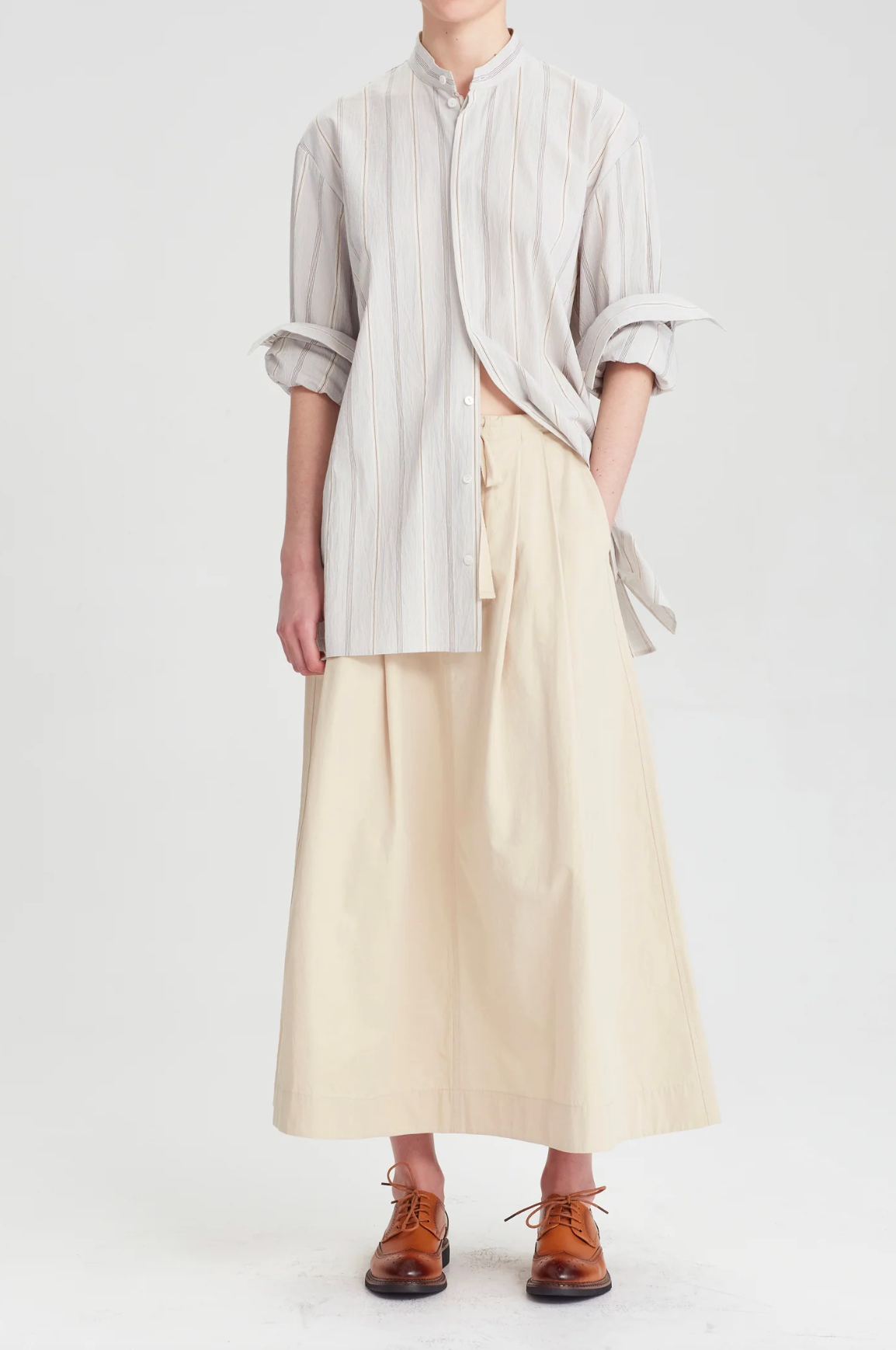 The Resort Skirt Parchment Cotton