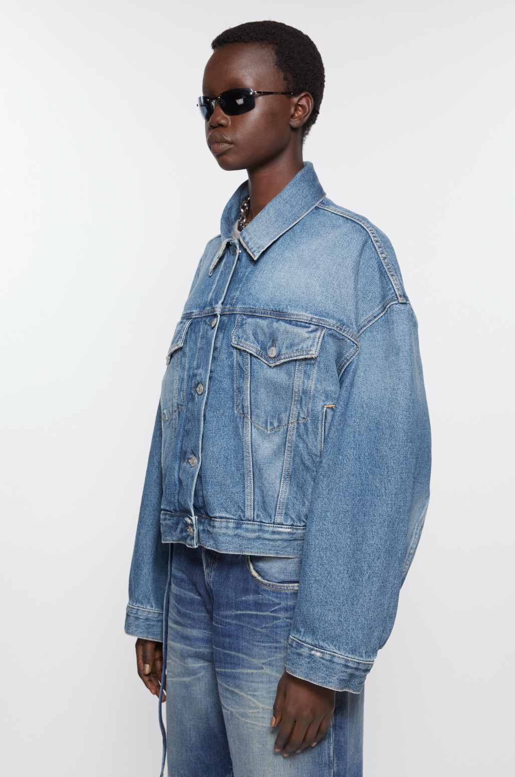 Denim Jacket Mid Blue