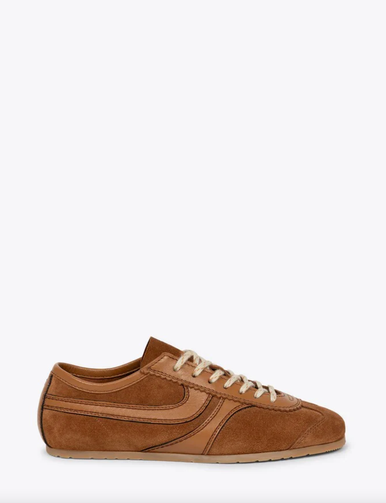 Suede Sneakers Tan