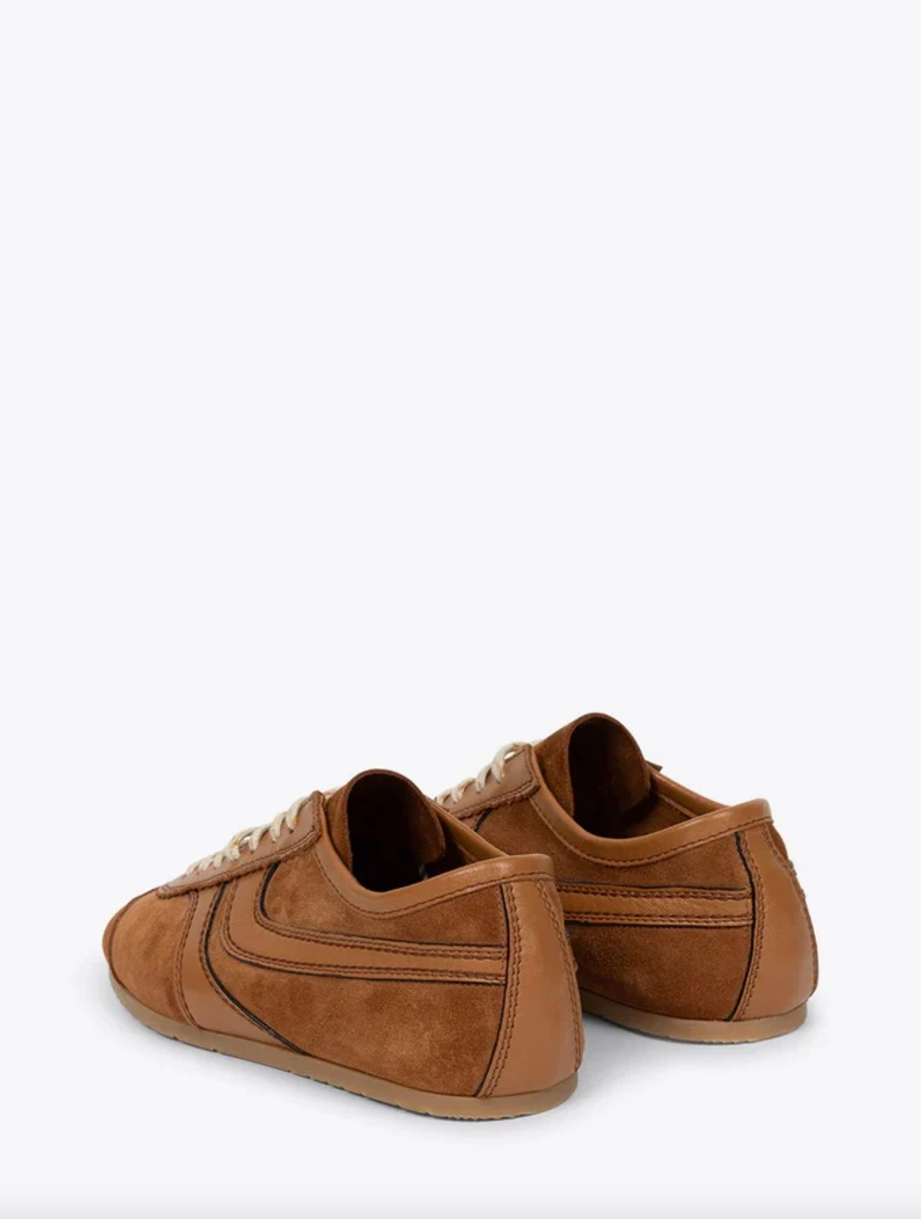 Suede Sneakers Tan