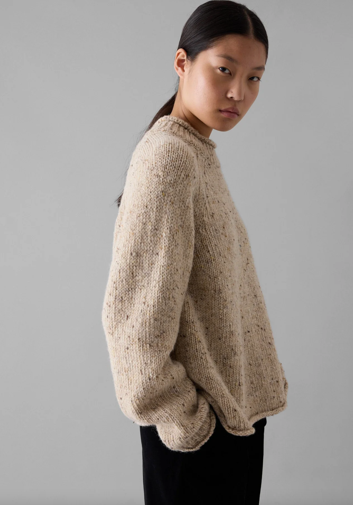 Donegal Sweater Oatmeal