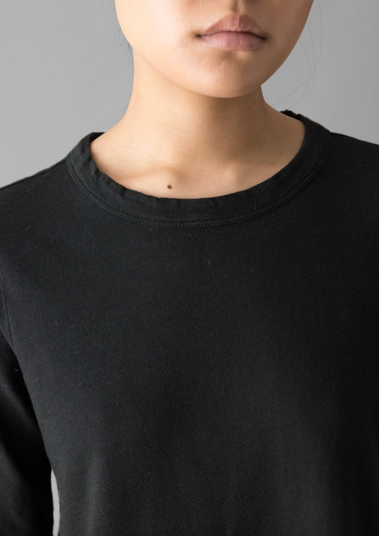 Cleo Garment Dyed T-Shirt Carbon Black