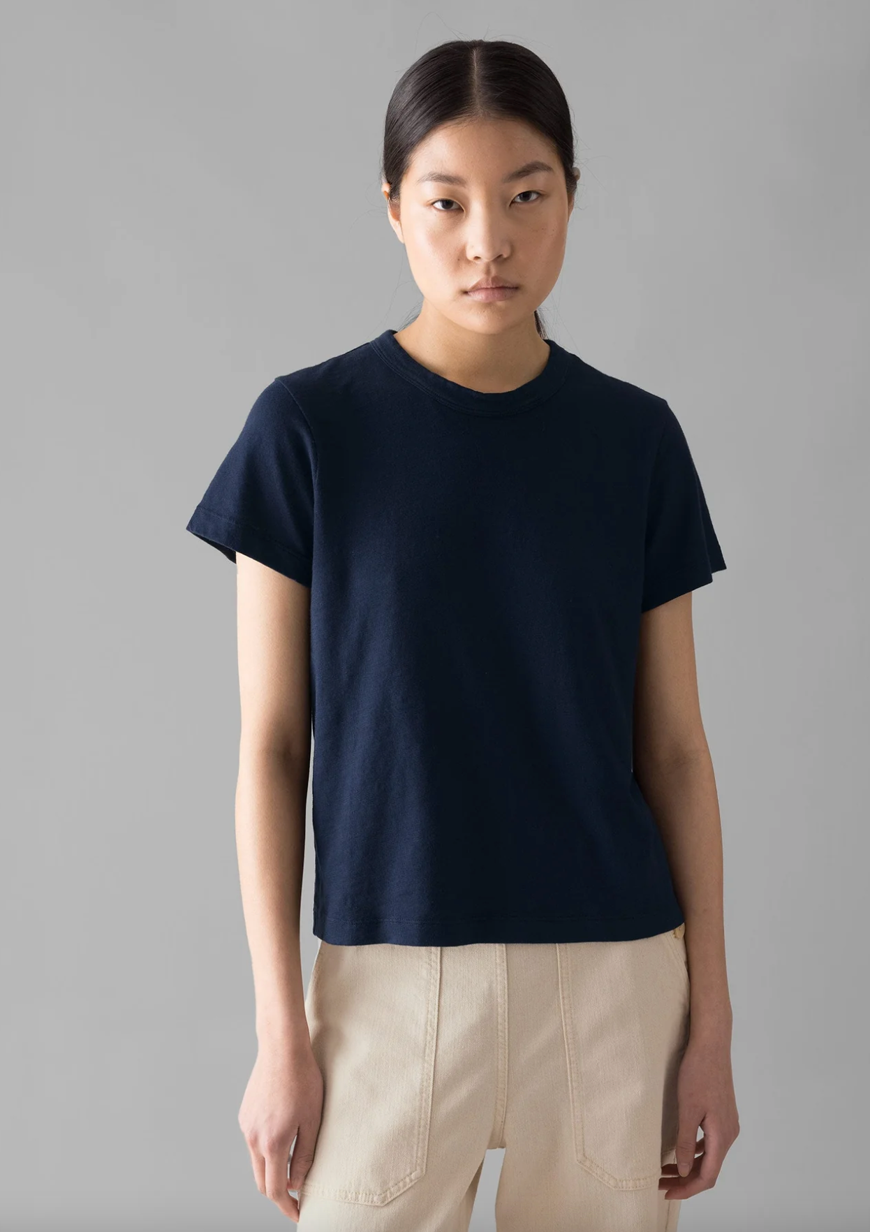 Sadie Cotton Boy T-Shirt Dark Indigo