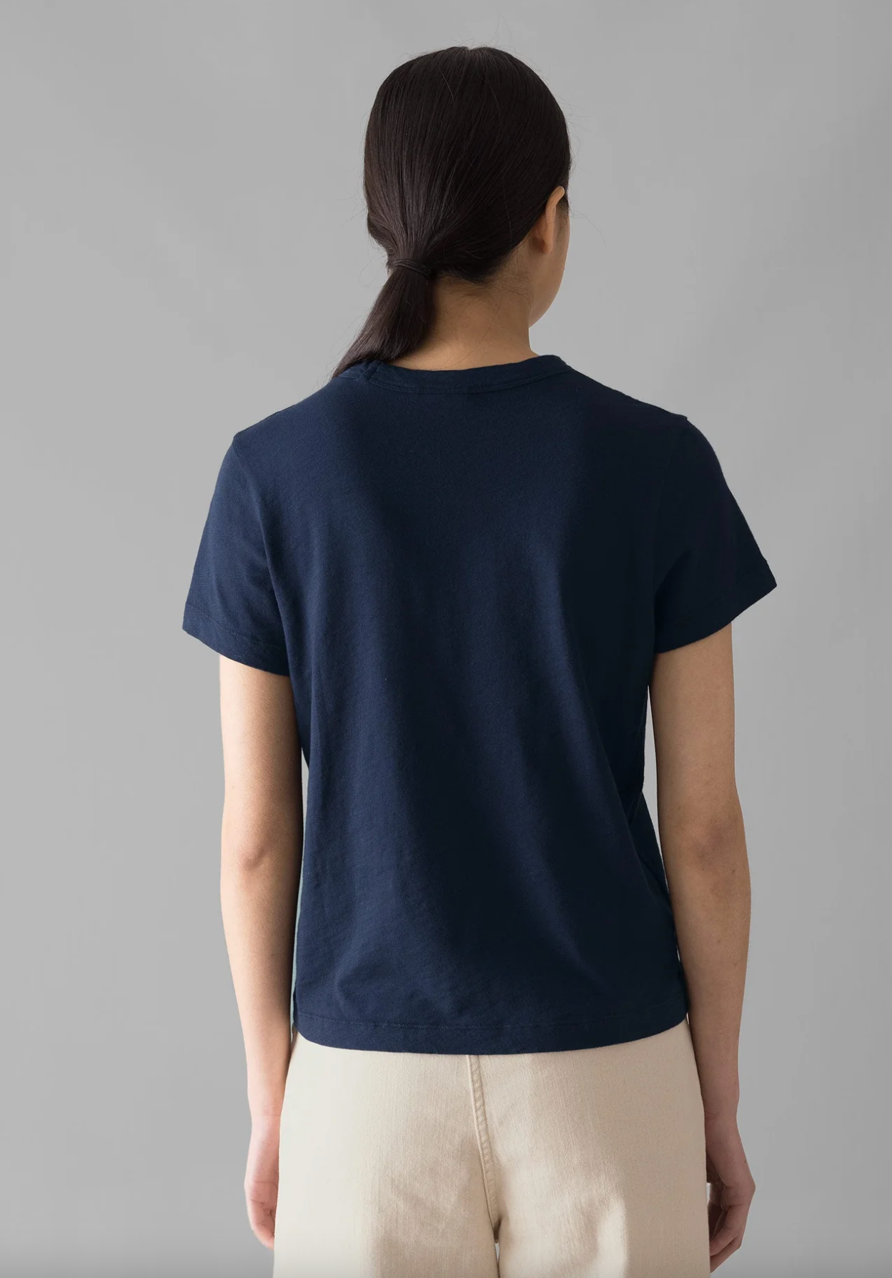 Sadie Cotton Boy T-Shirt Dark Indigo