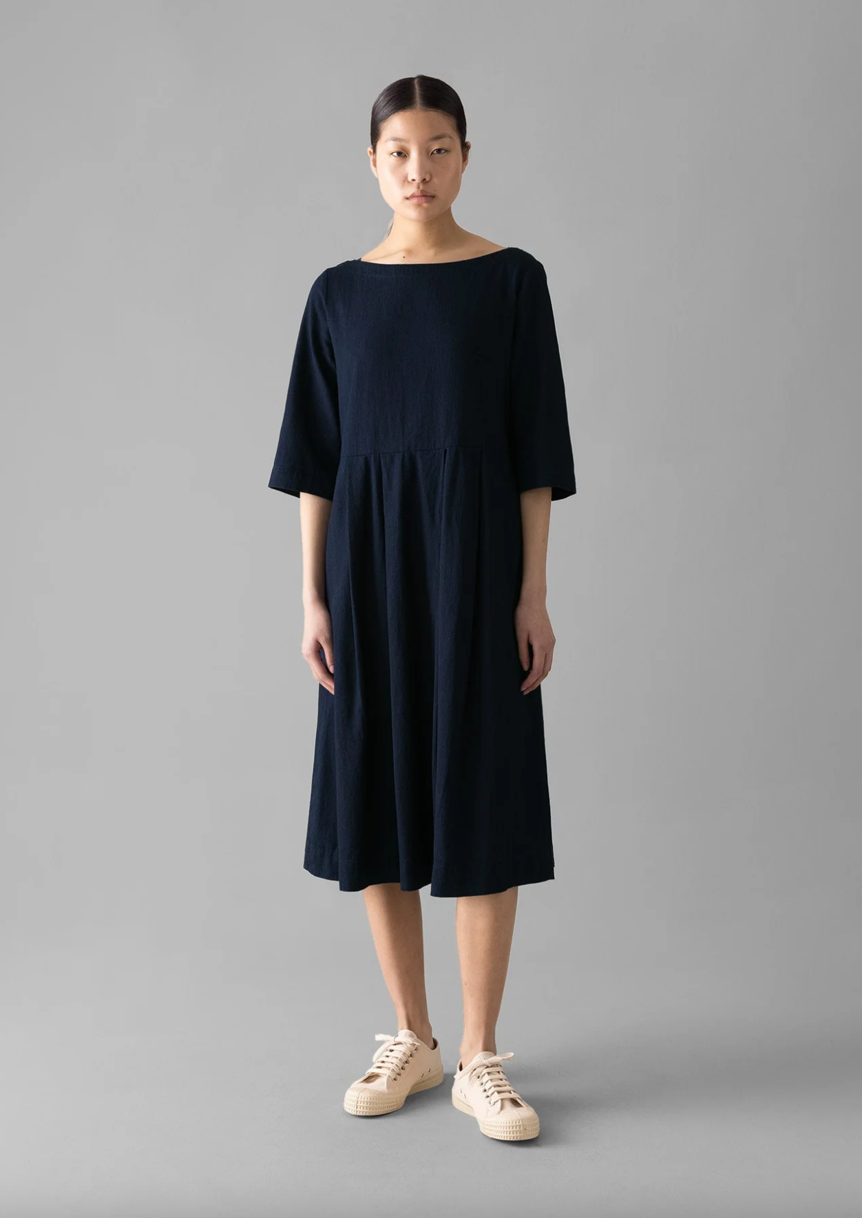 Franca Indigo Twill Dress