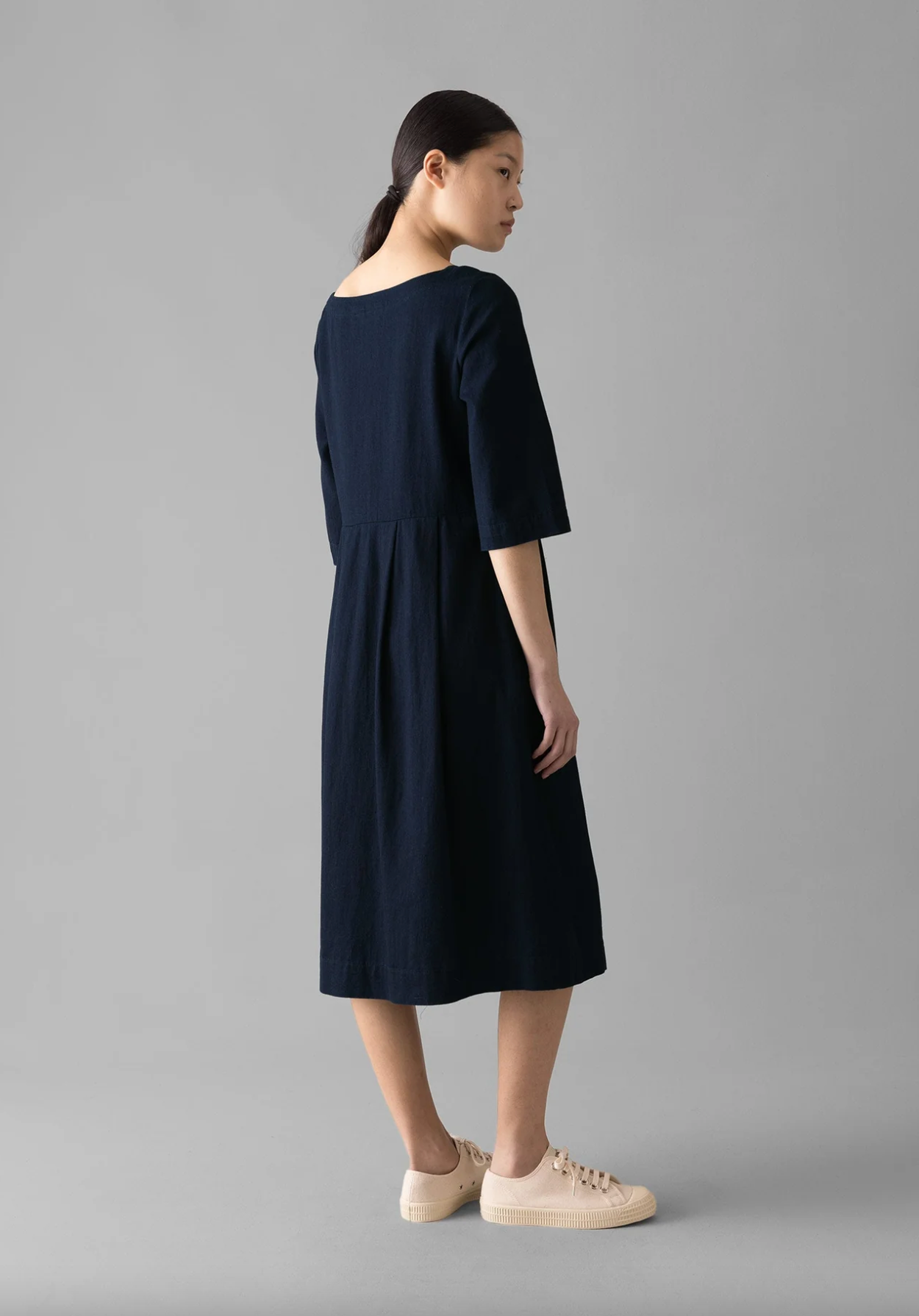 Franca Indigo Twill Dress