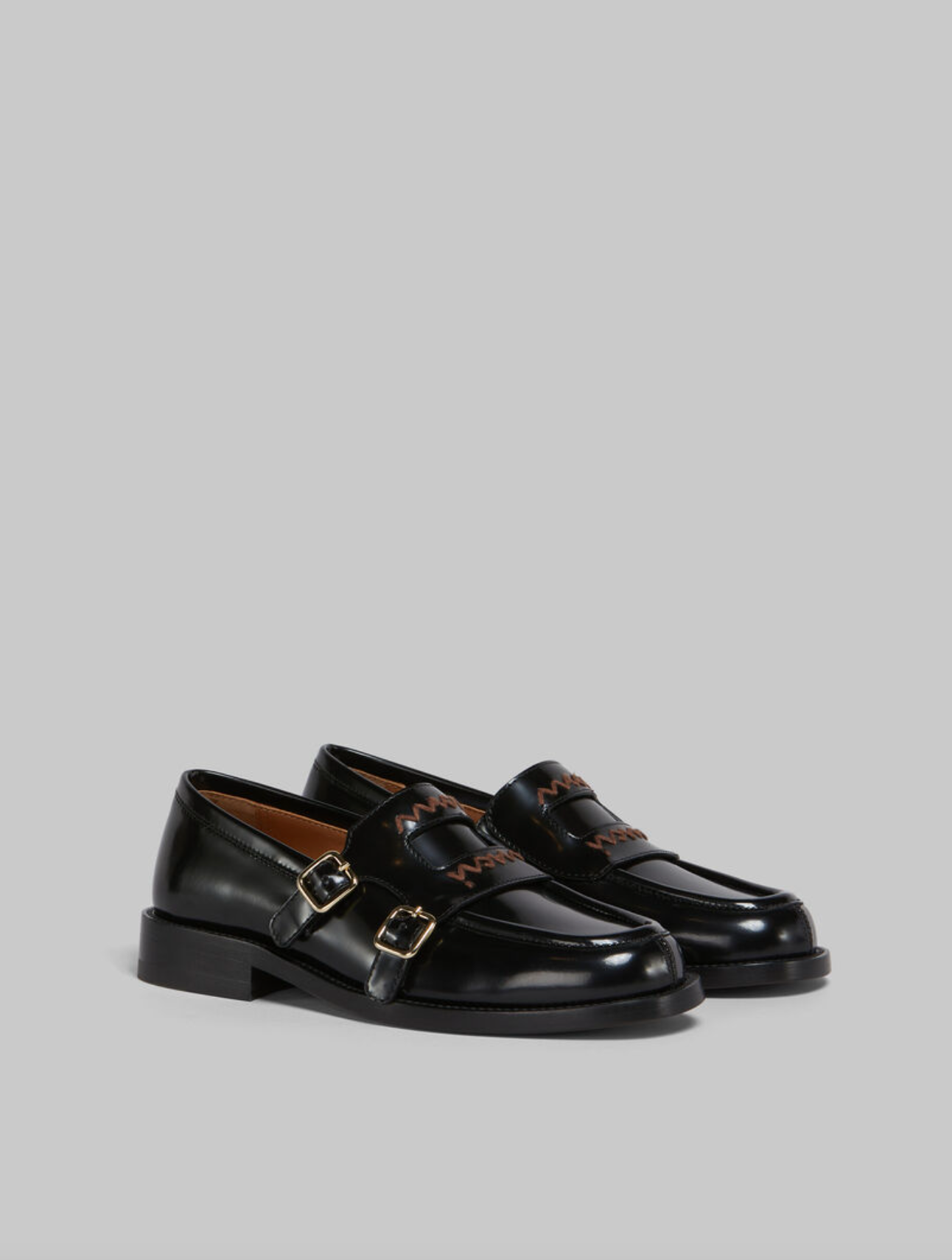 Black leather Bambi 3.0 Loafer Black