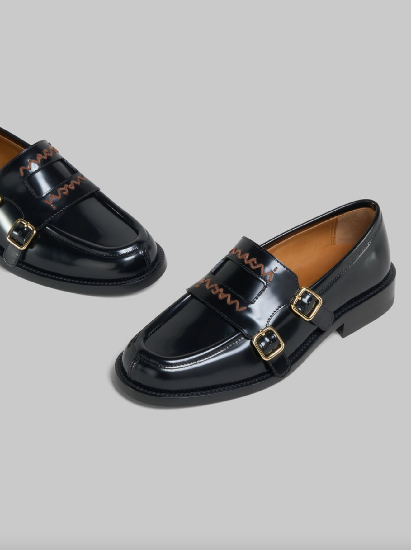 Black leather Bambi 3.0 Loafer Black