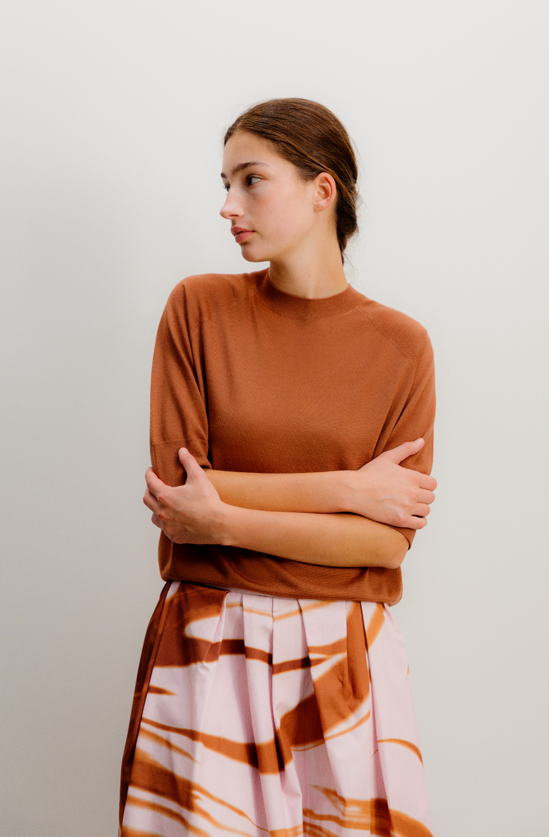 Tuan Merino Sweater Light Rust