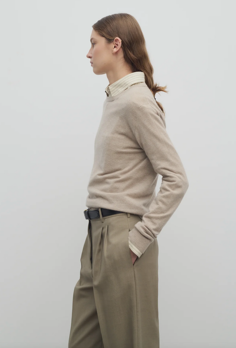 Jazor Top Cashmere Beige Melange – Scotties Boutique