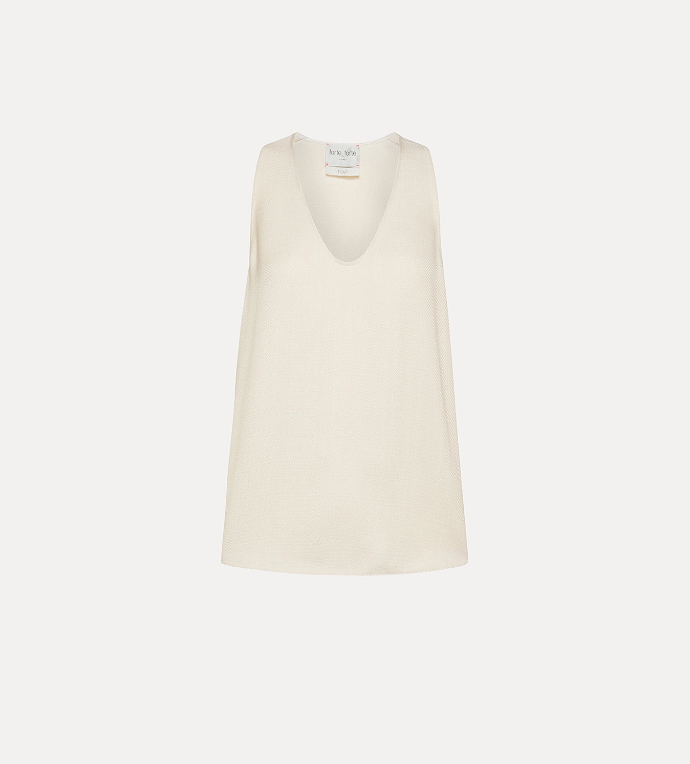 Slubbed Fluid Viscose Top Orchidea