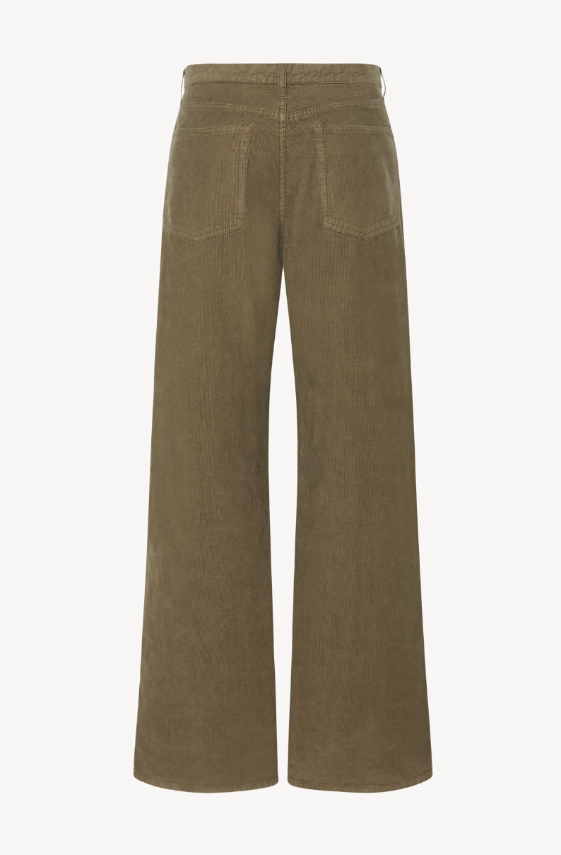 Eglitta Cotton Cord Pant Khaki