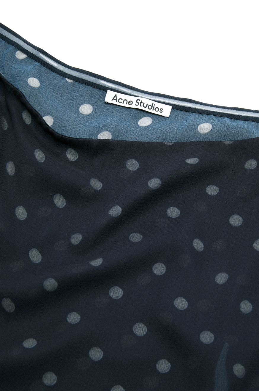 Skirt Navy White