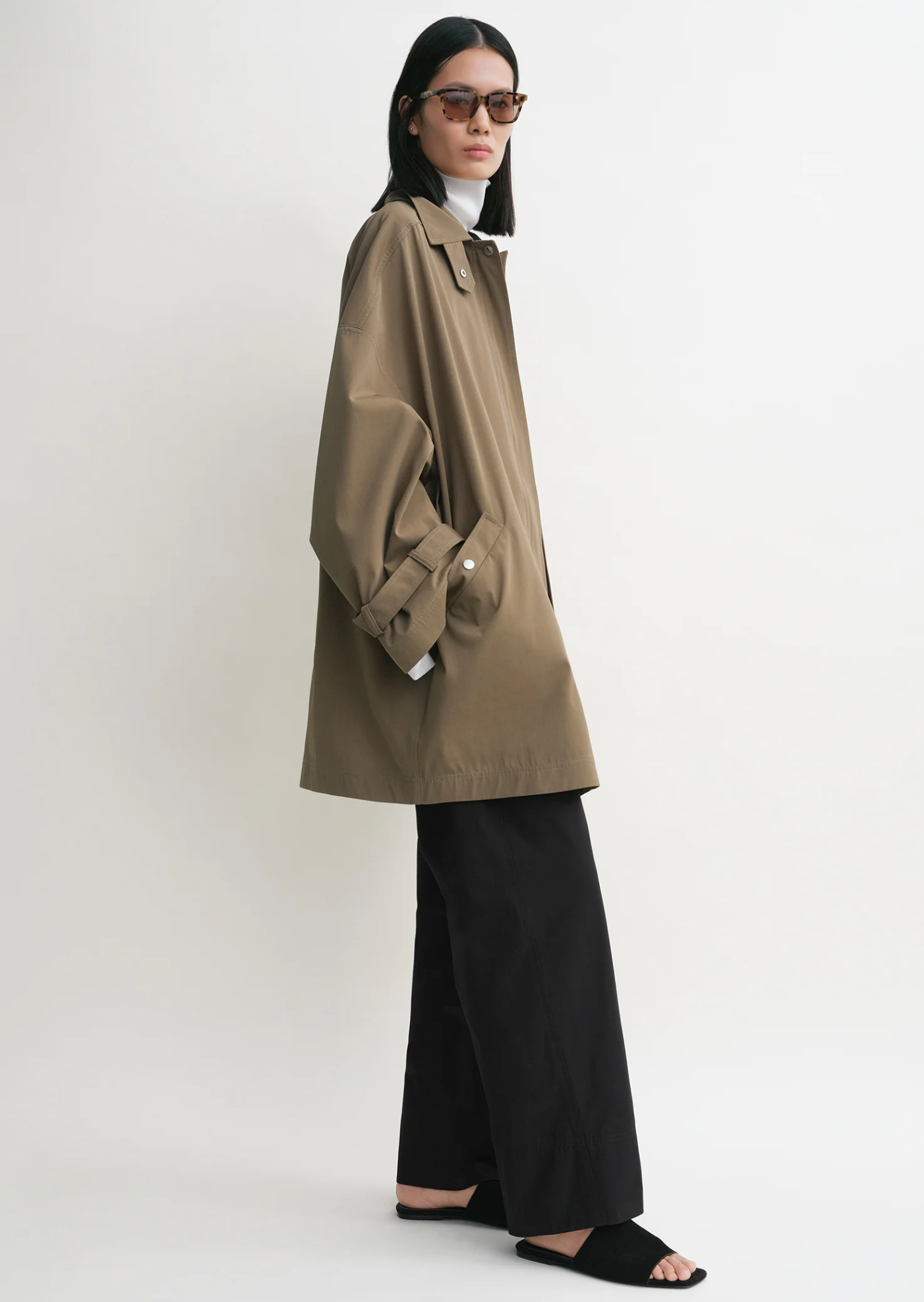 Oversized Trench Jacket Hazel