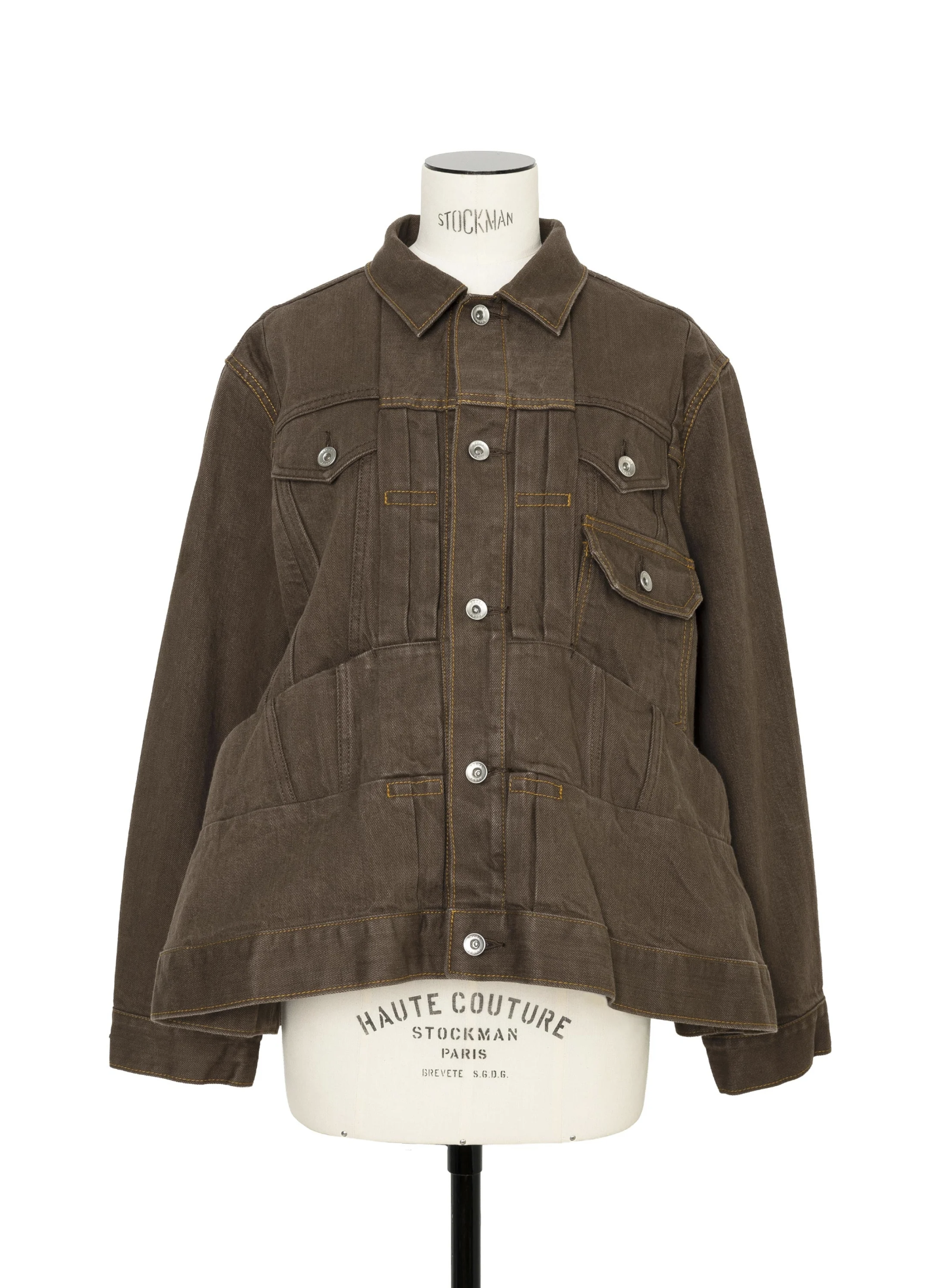 Denim Jacket Brown