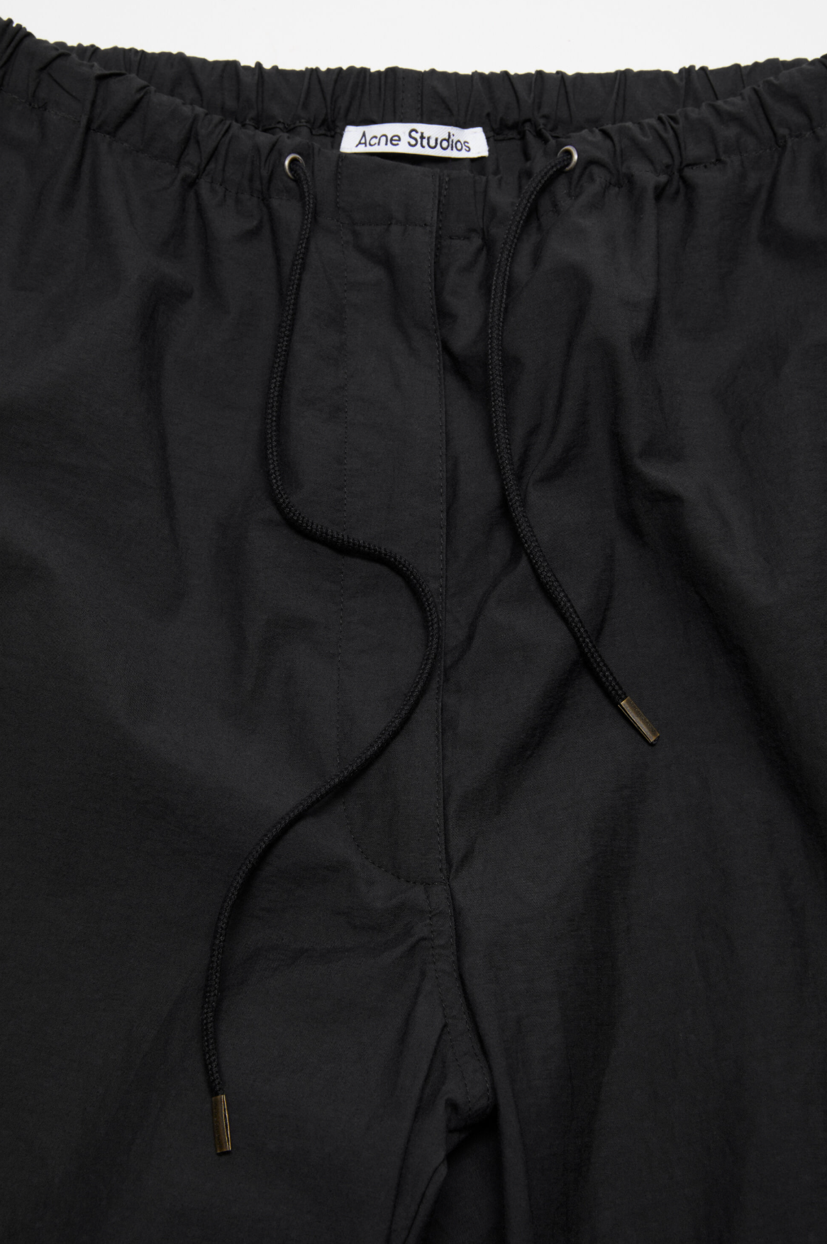 Relaxed Cargo Trousers Black